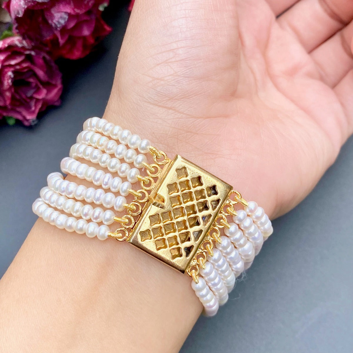 punjabi bracelet gold plated