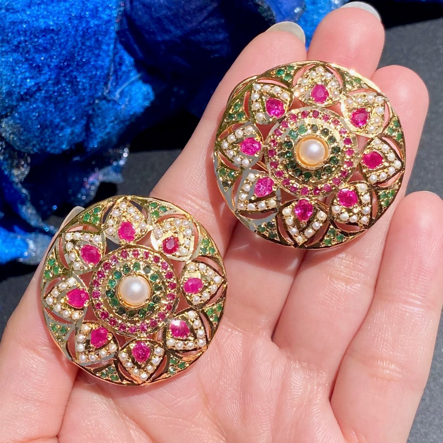 bengali stud earrings