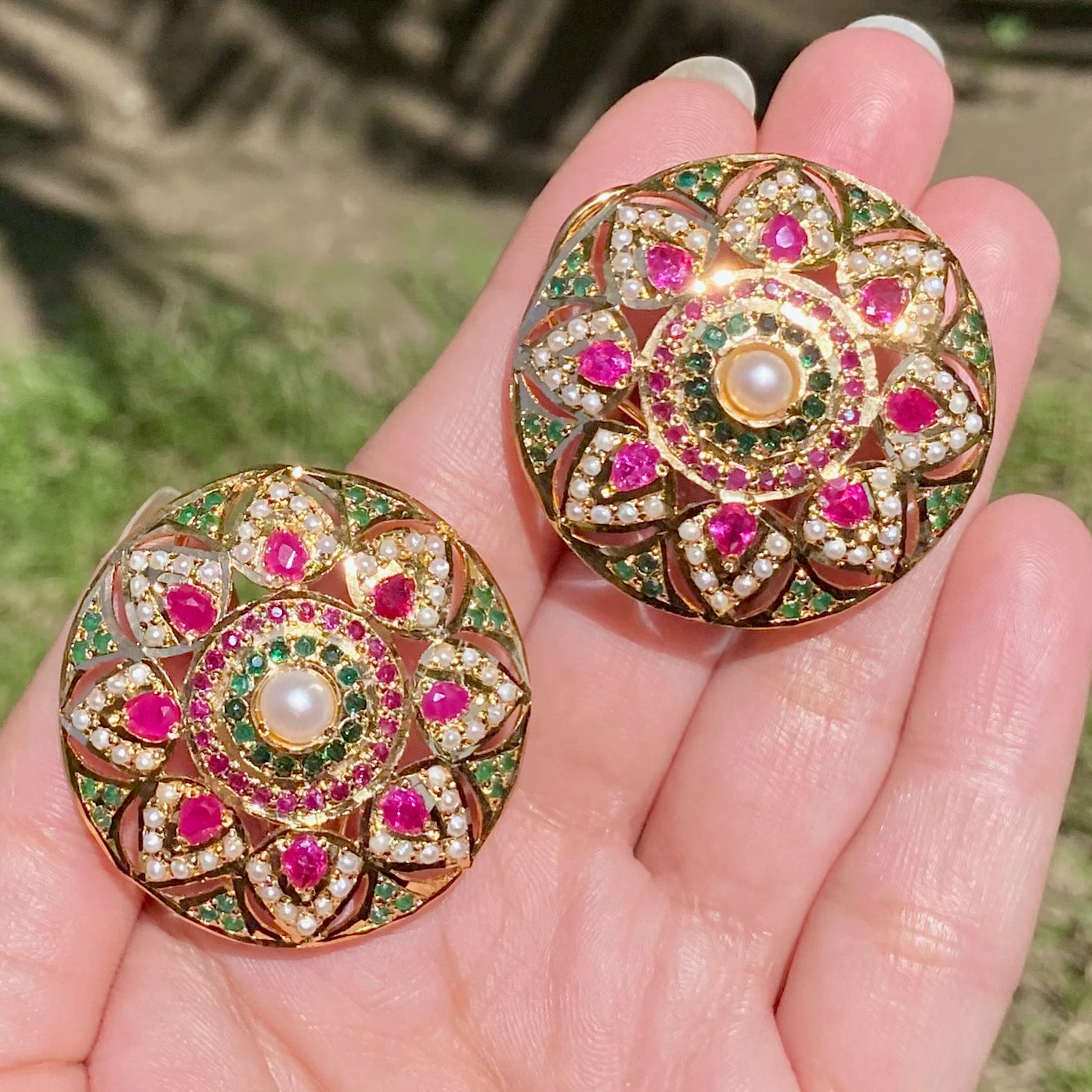 bengali stud earrings