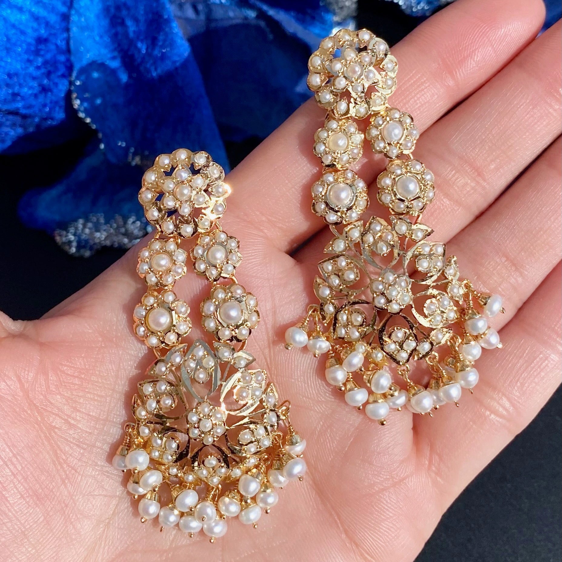 alluring pearl necklace set