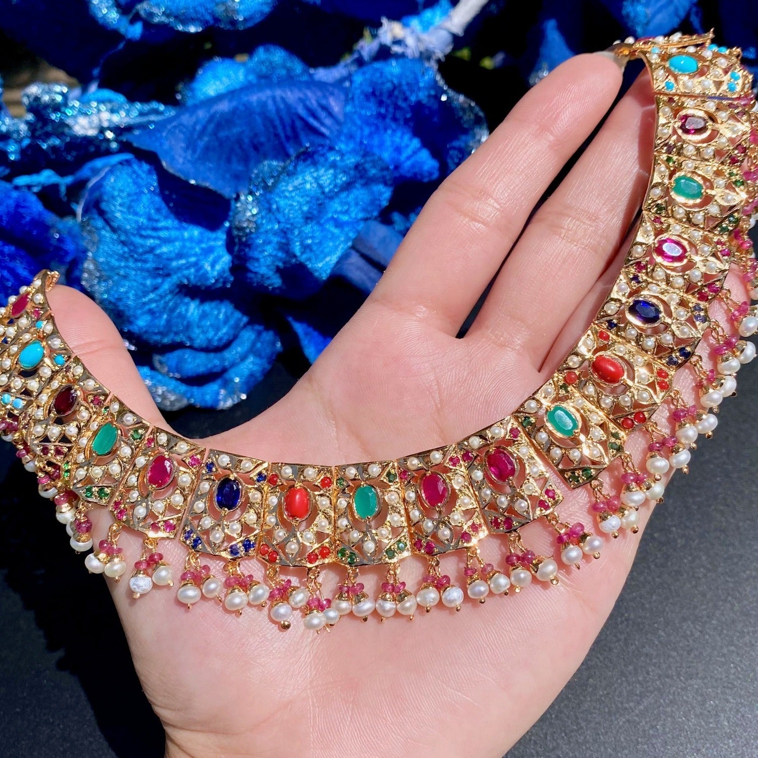 bridal Navaratna set