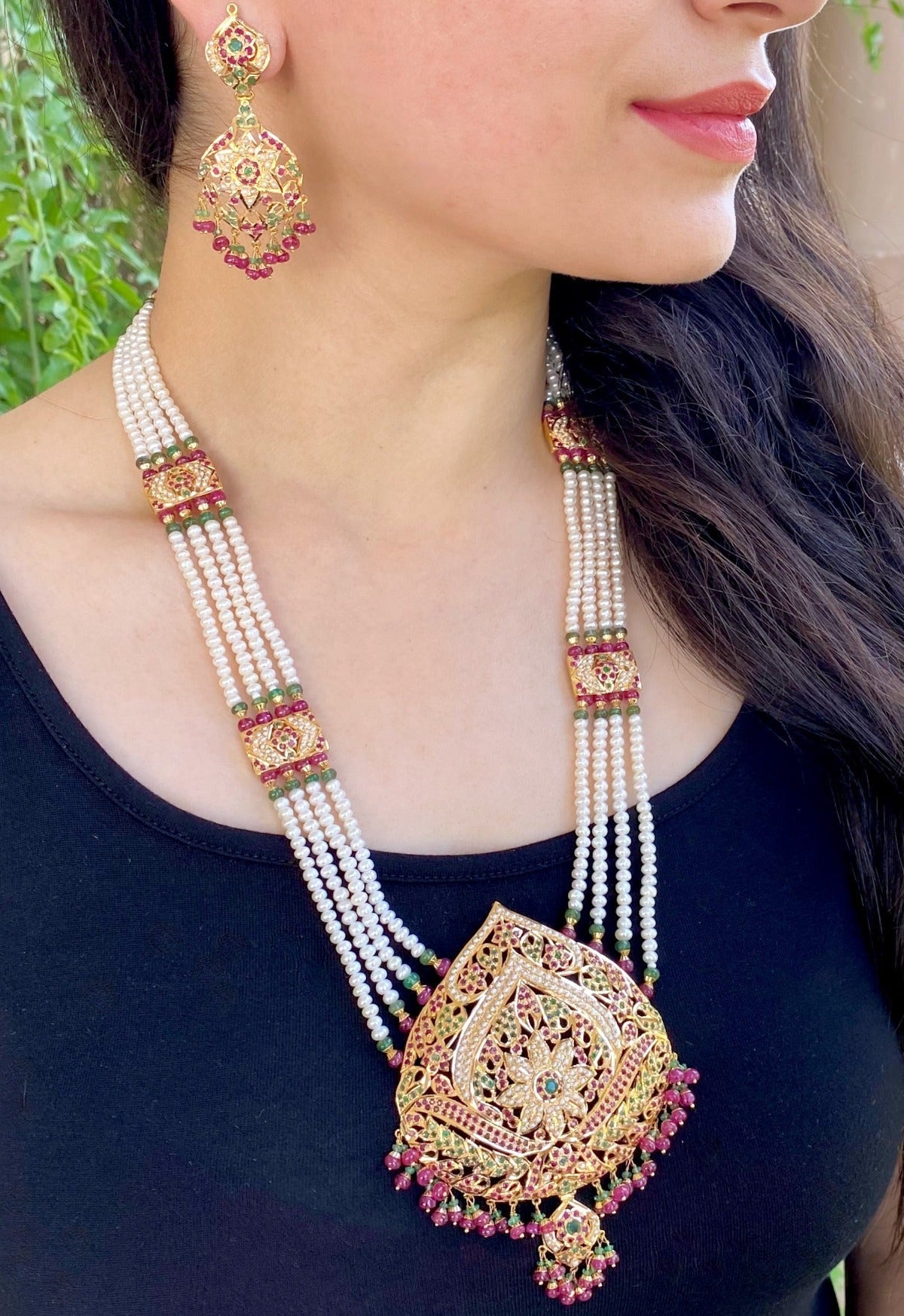 jadau rani haar in 22ct gold