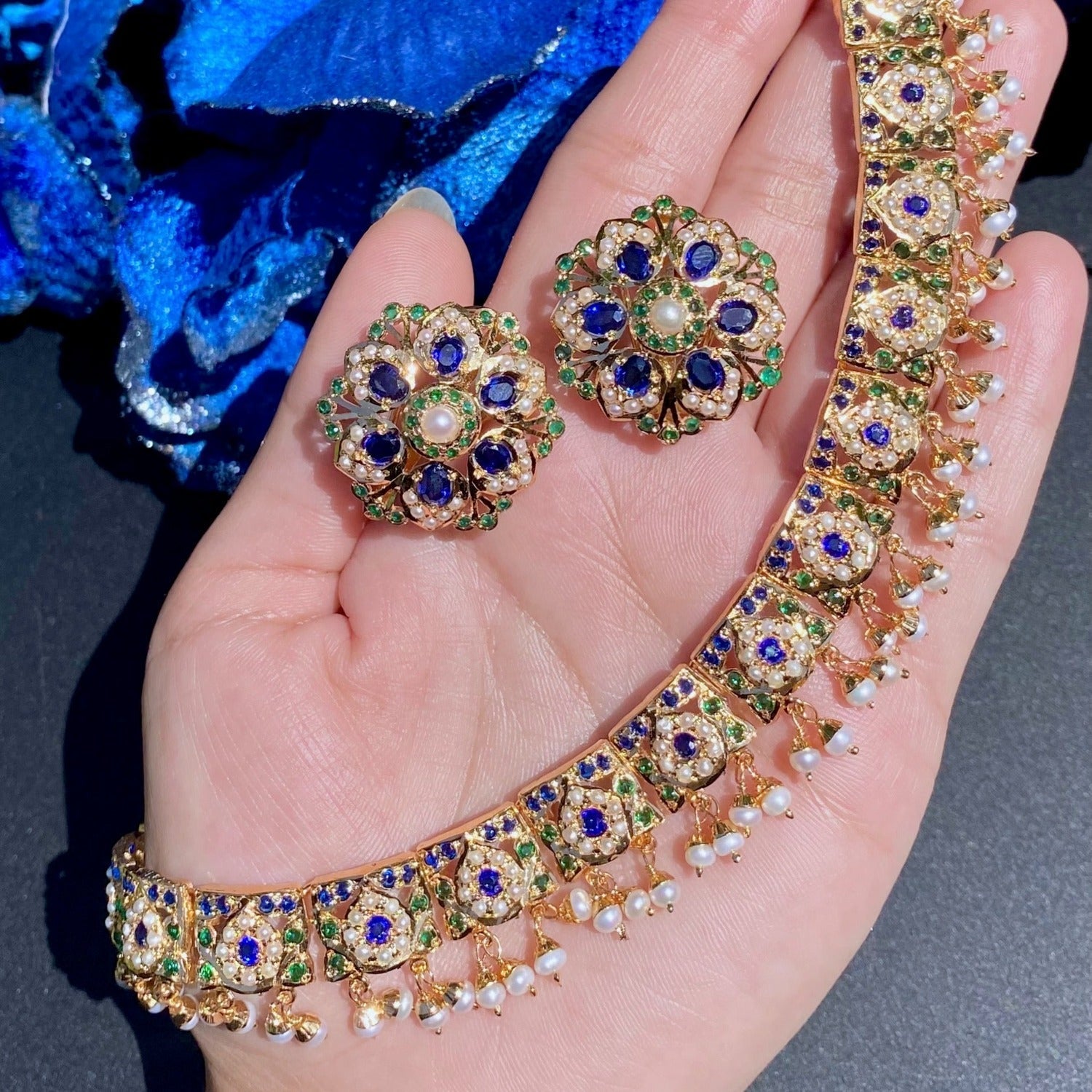 Indian jewellery set