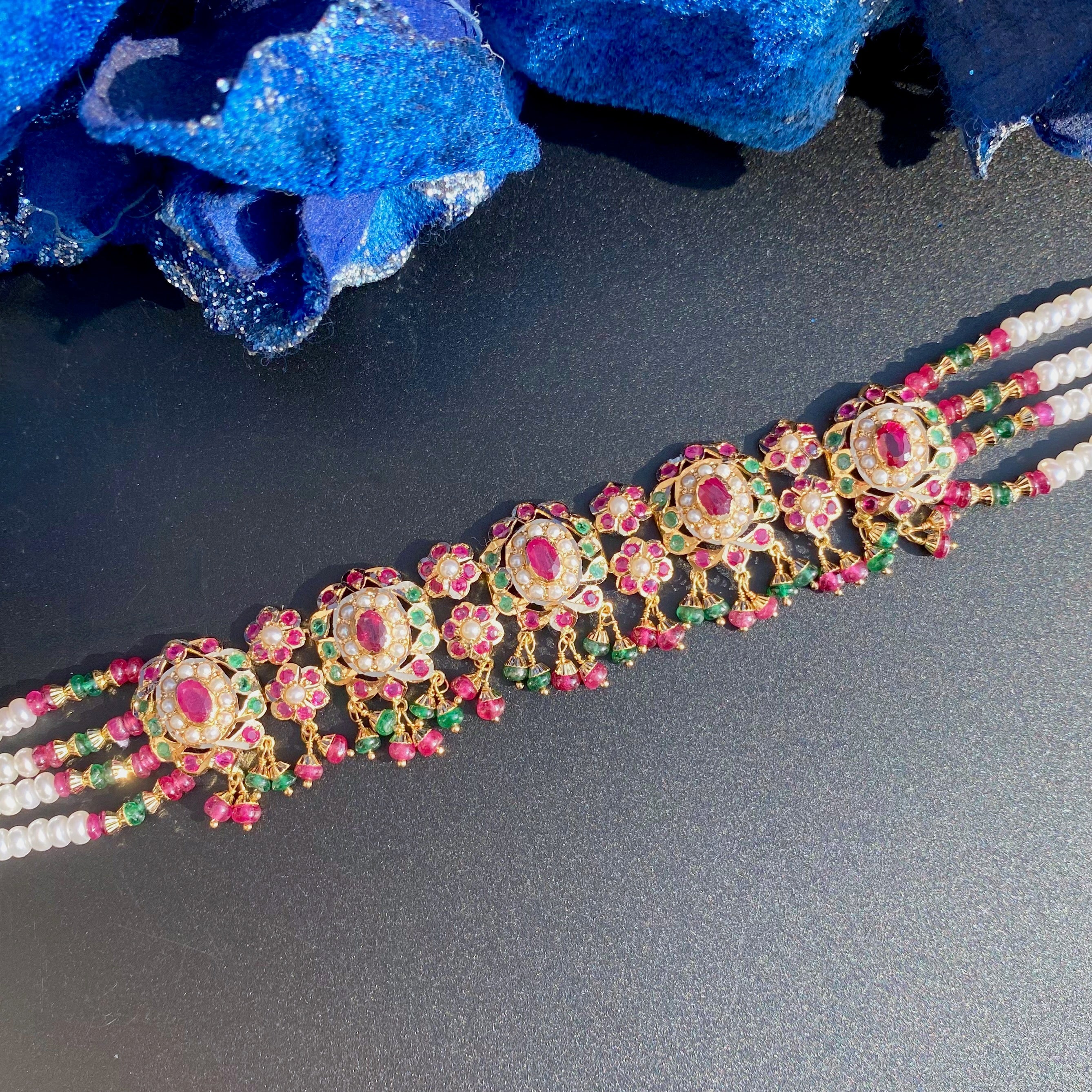 latest gold choker design