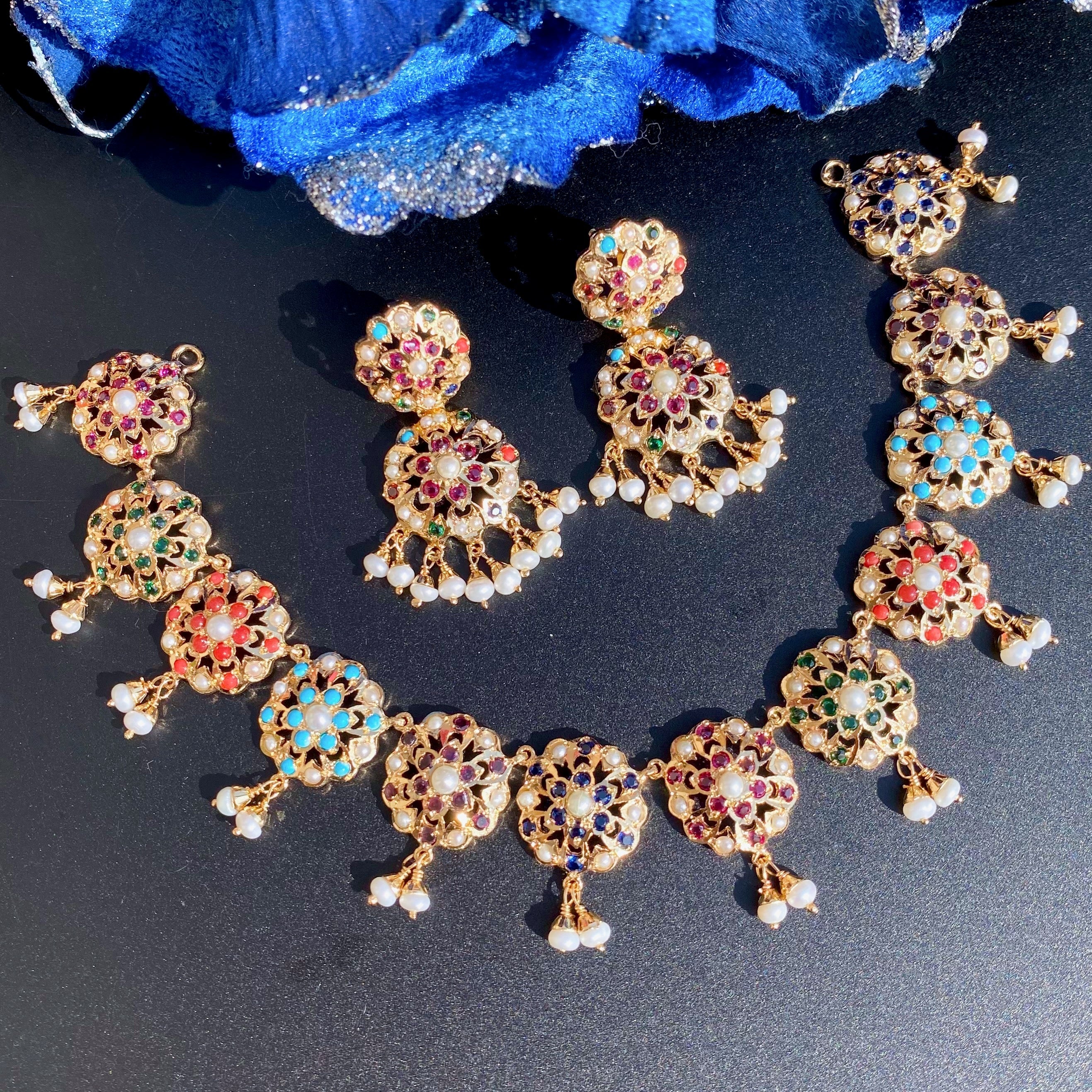 small navratan set indian