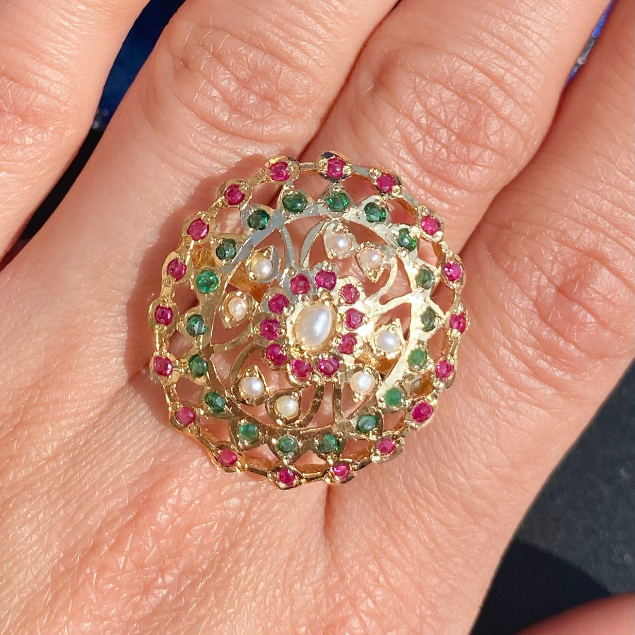 fine womens cocktail ring