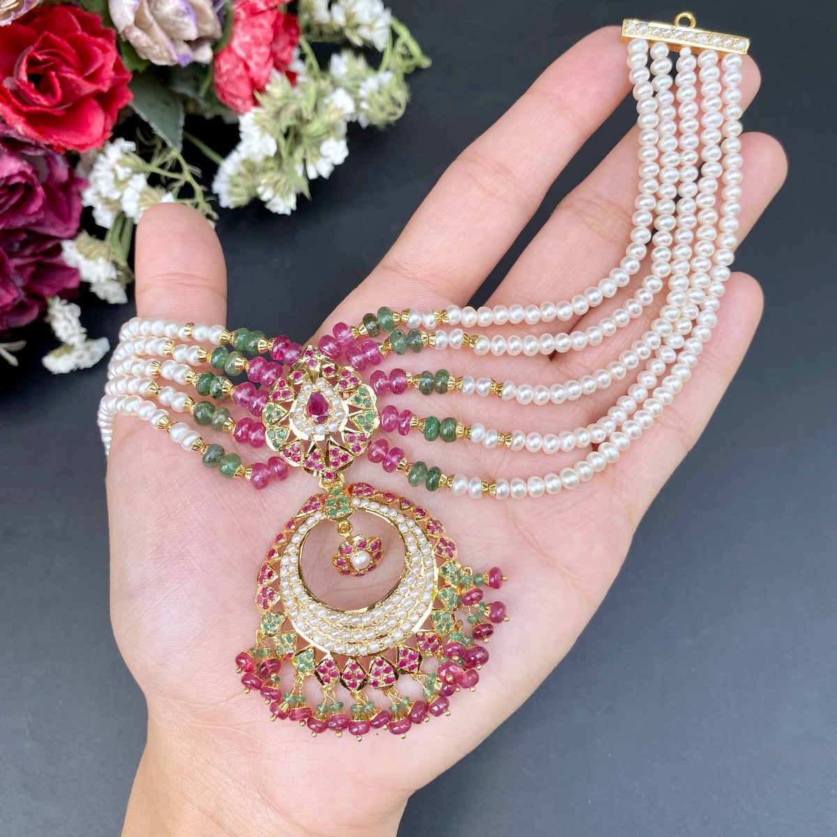 indian gold choker in usa