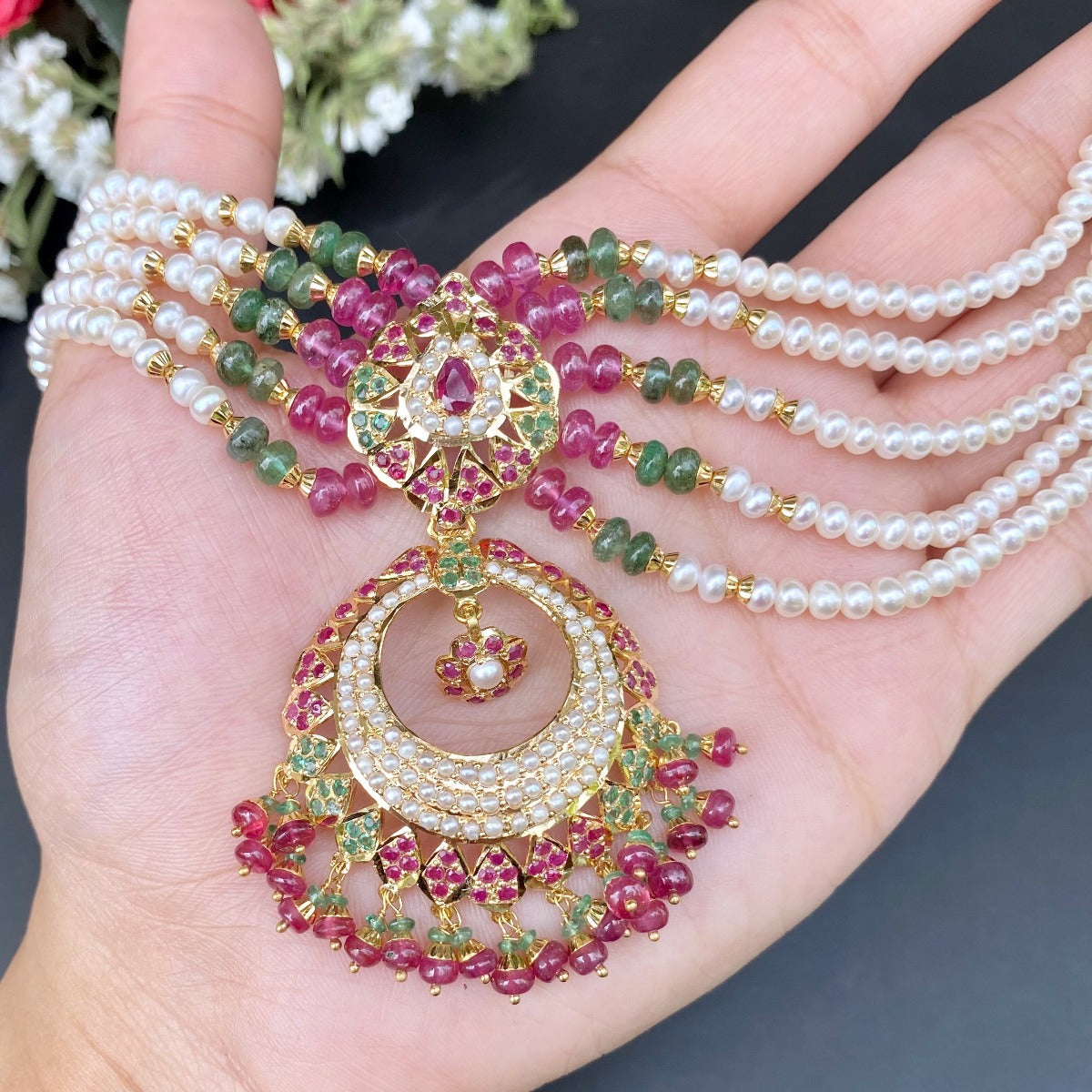 indian gold choker in usa