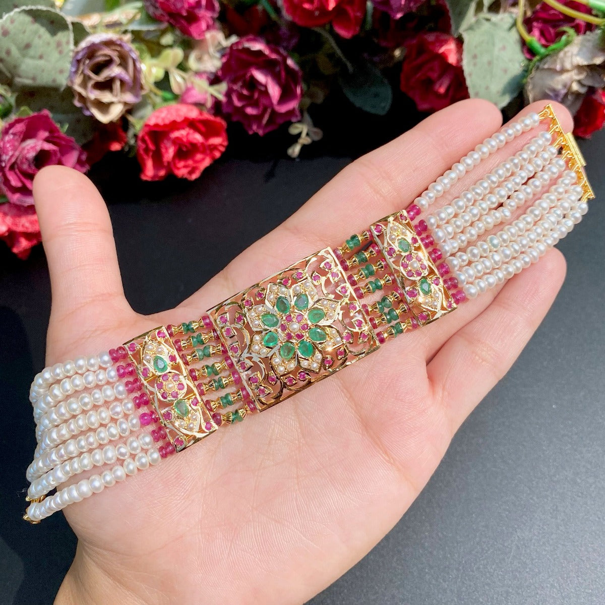 22 karat gold bracelet dasti design for women