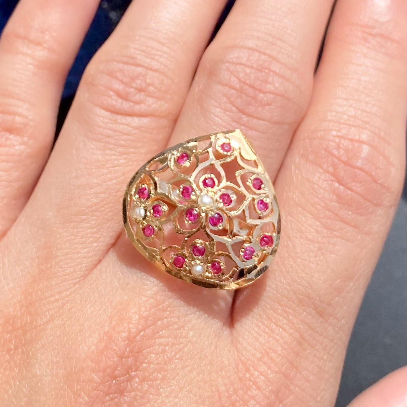 ladies ring silver