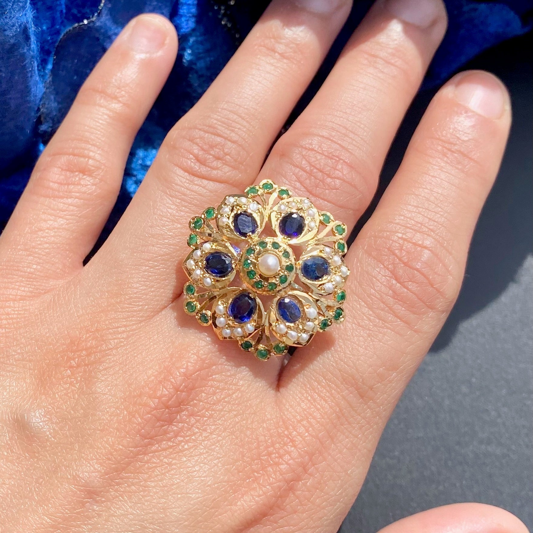 gold plated ring