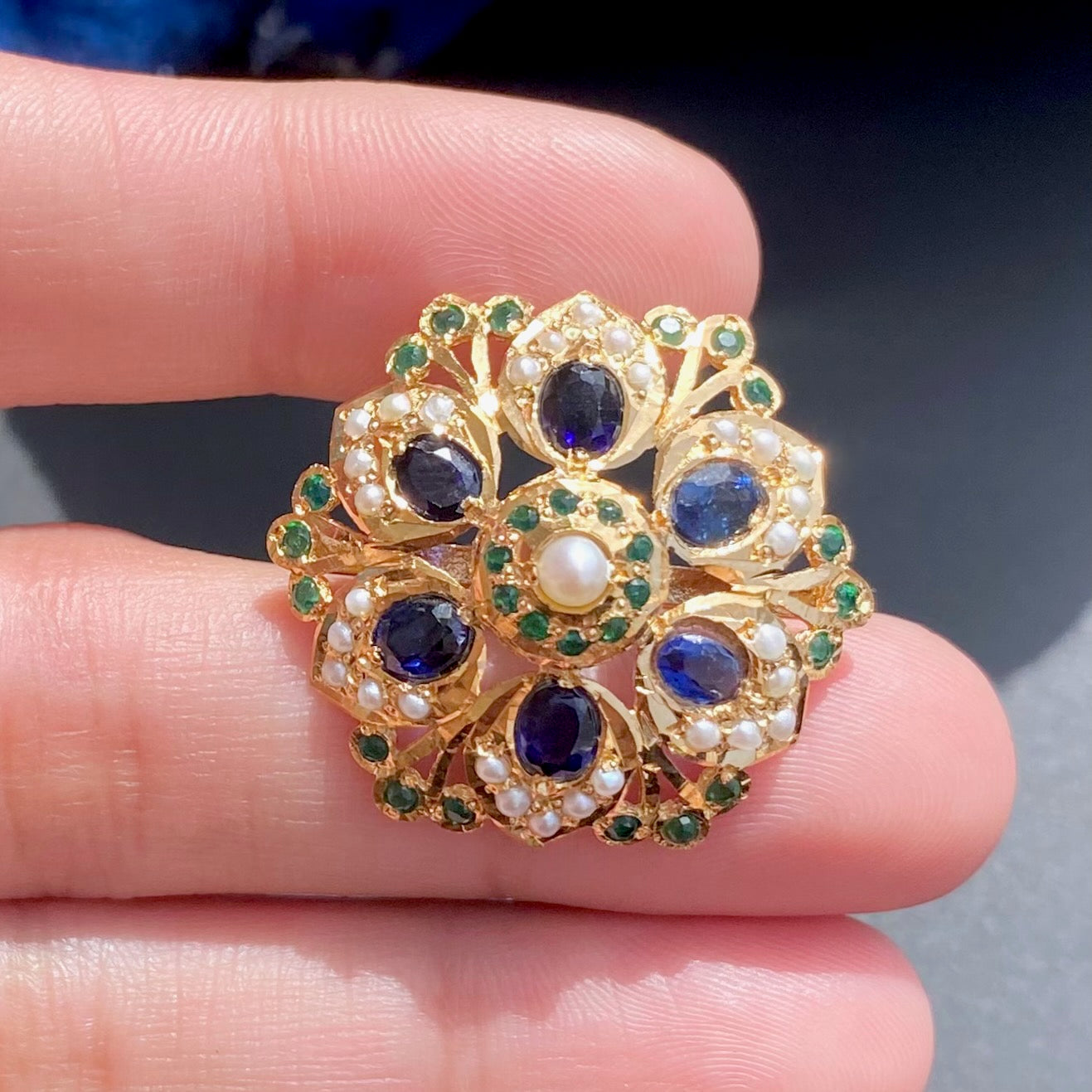 gold plated ring