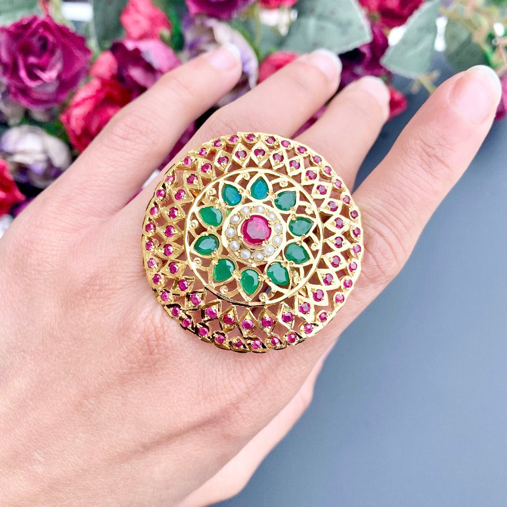 pakistani cocktail ring