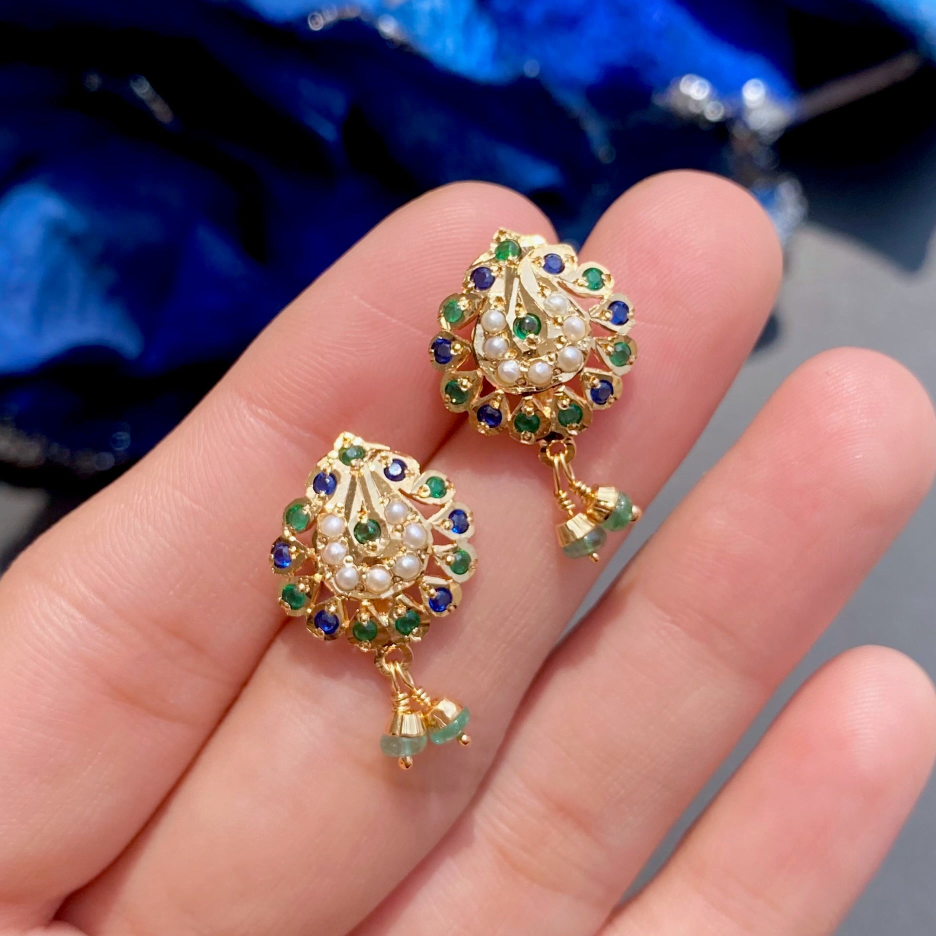 cute indian stud earrings