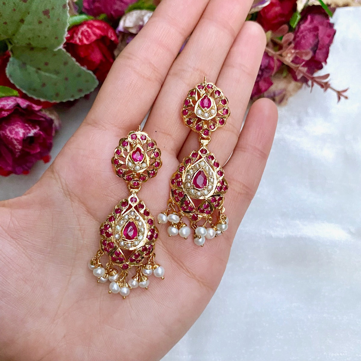 indian ruby choker set