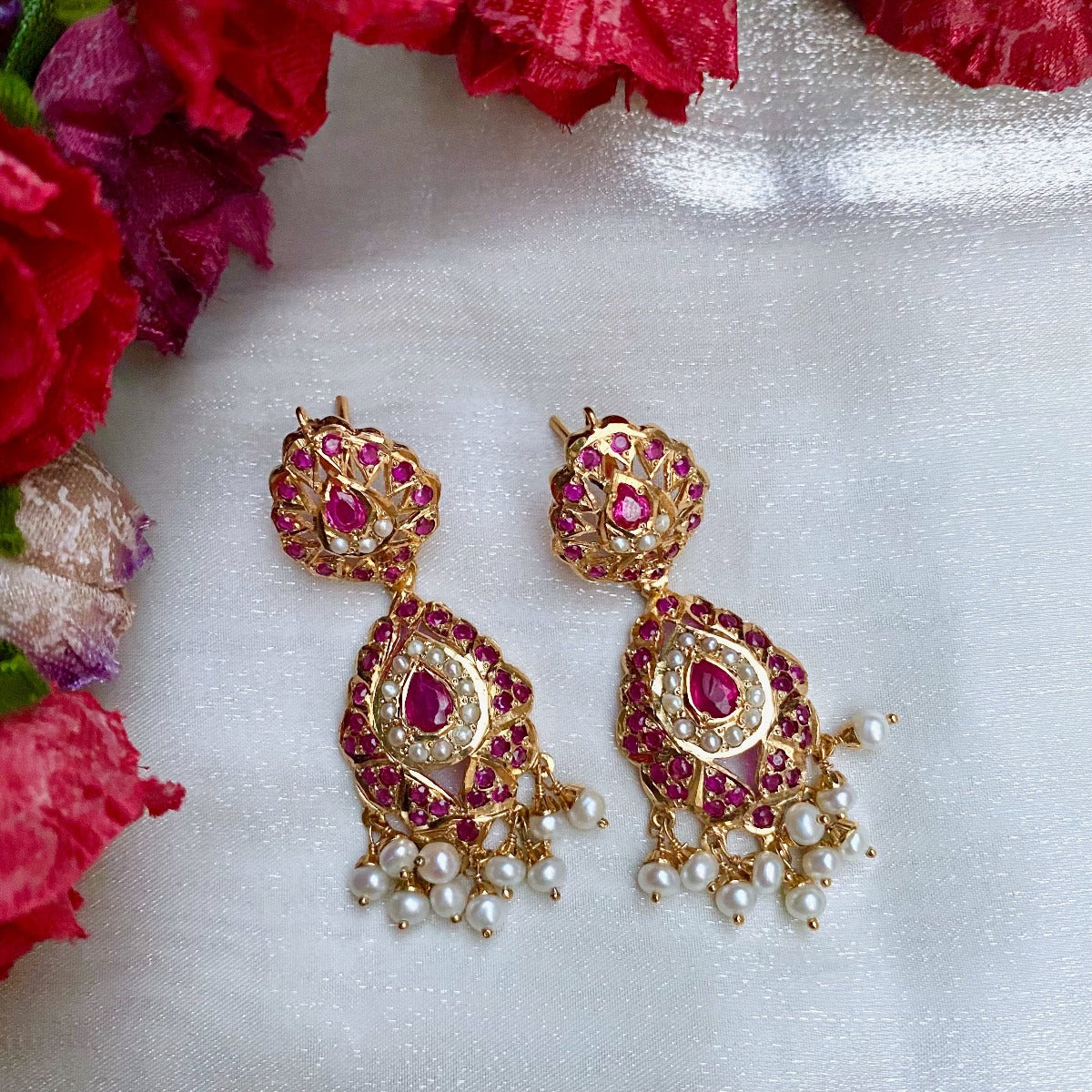 indian ruby choker set