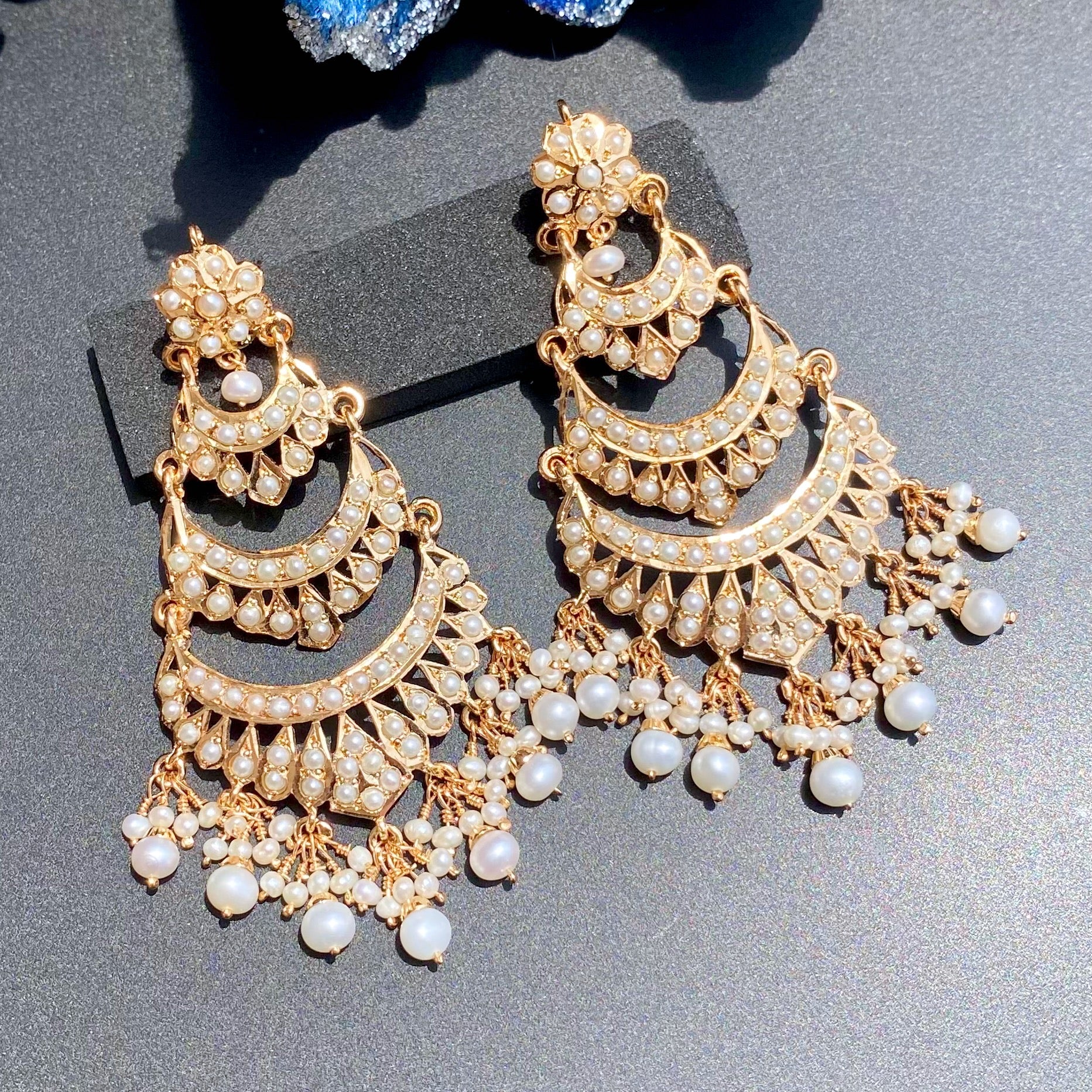 multi step pearl danglers