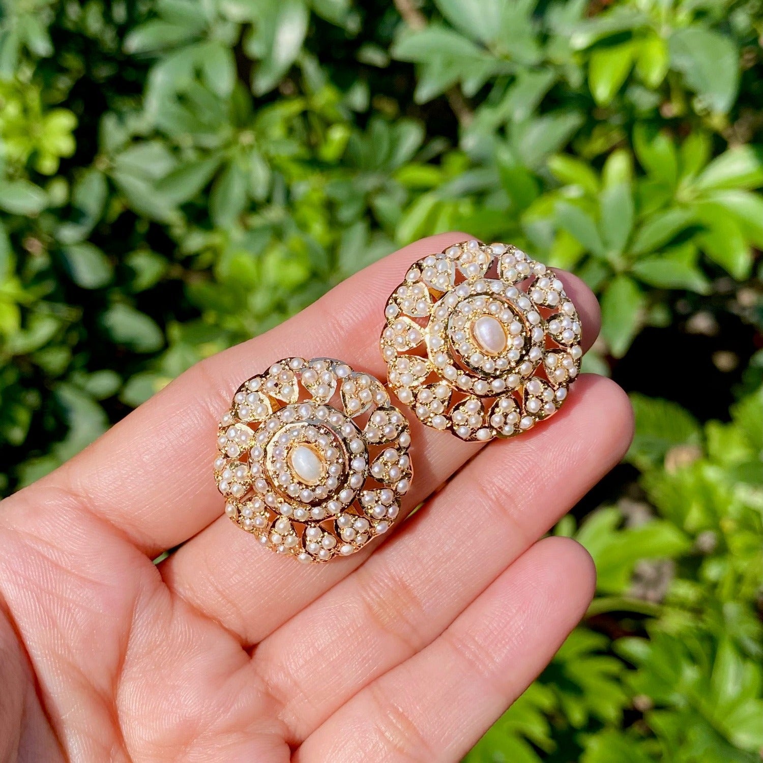 fashion pearl earrings