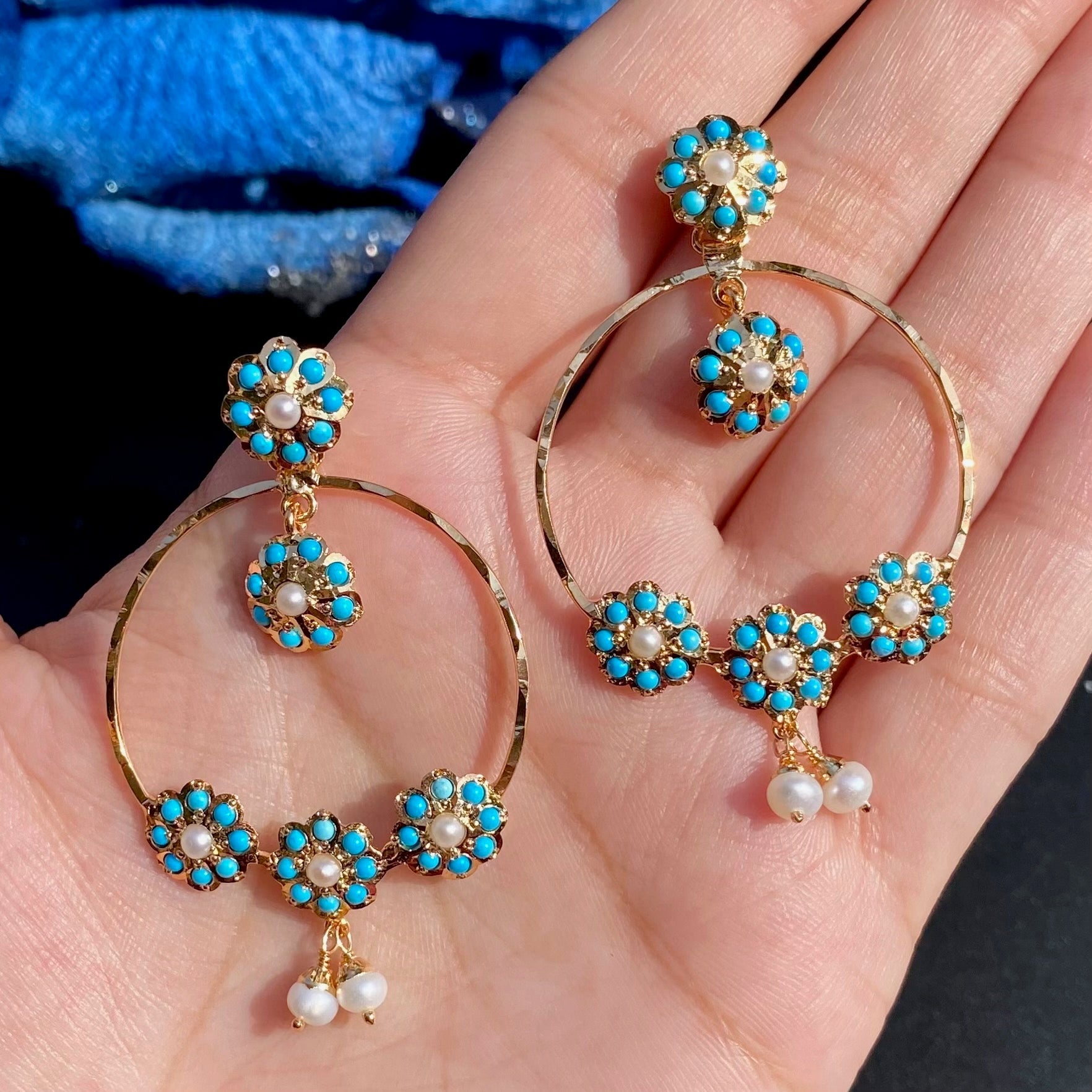 indian feroza necklace