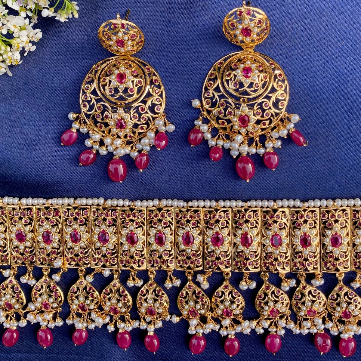 indian pakistani fashion choker set