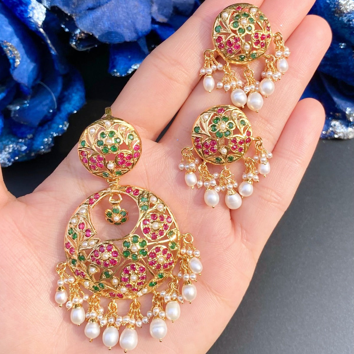 Navaratna pendant set in canada