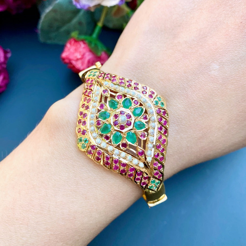 punjabi gold bracelet for women in usa