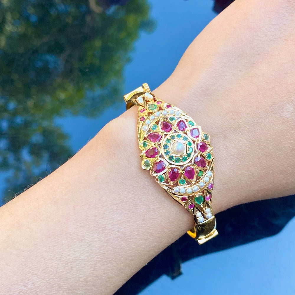 indian gold bracelet designfor women