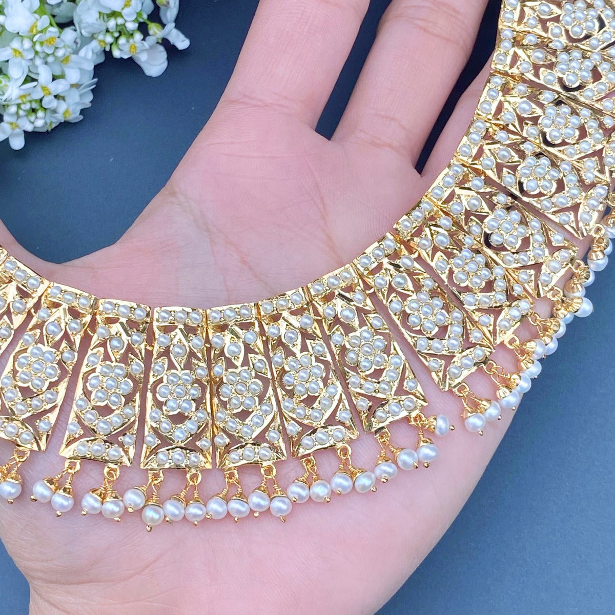 gold plated silver necklace in california