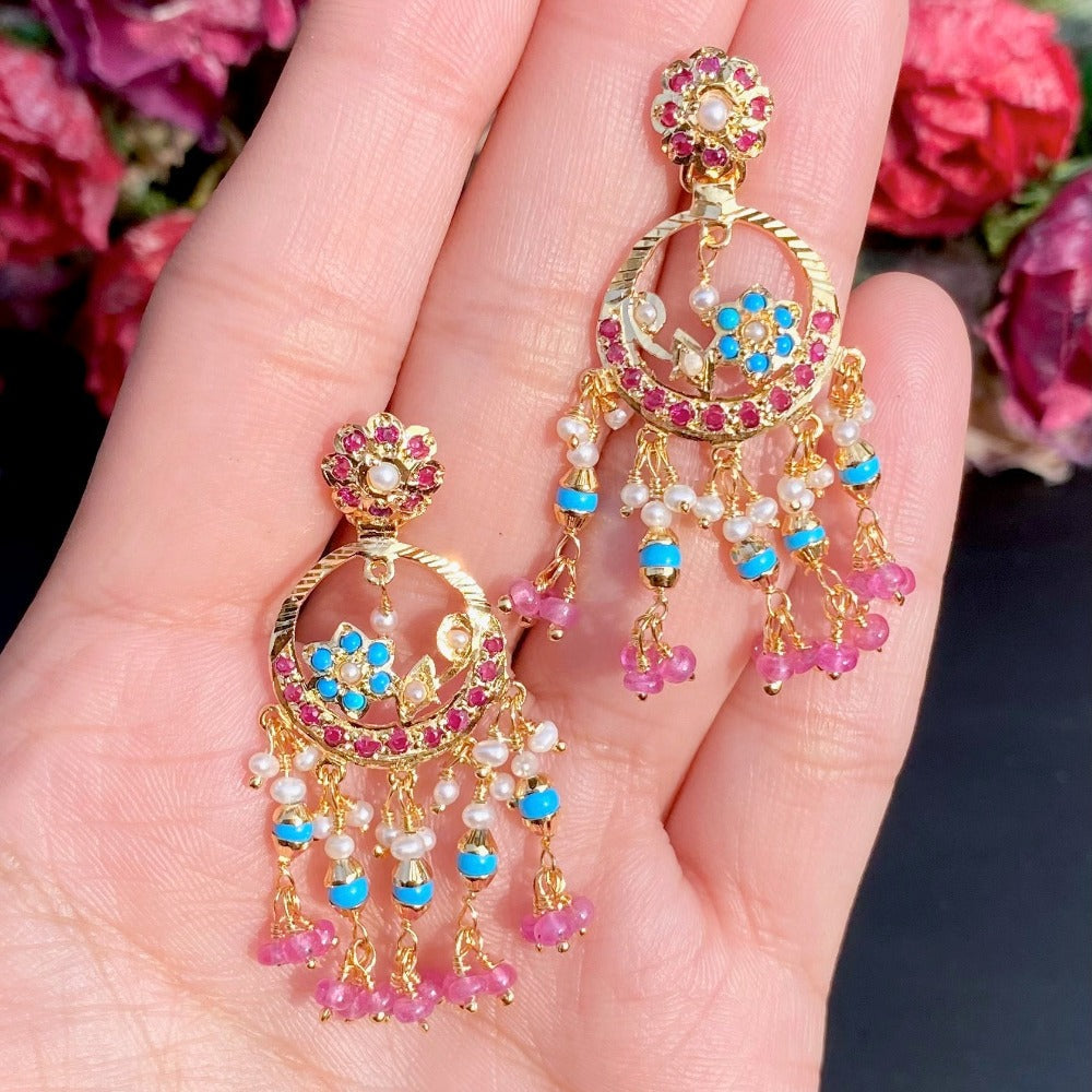 small and simple gold plated earrings