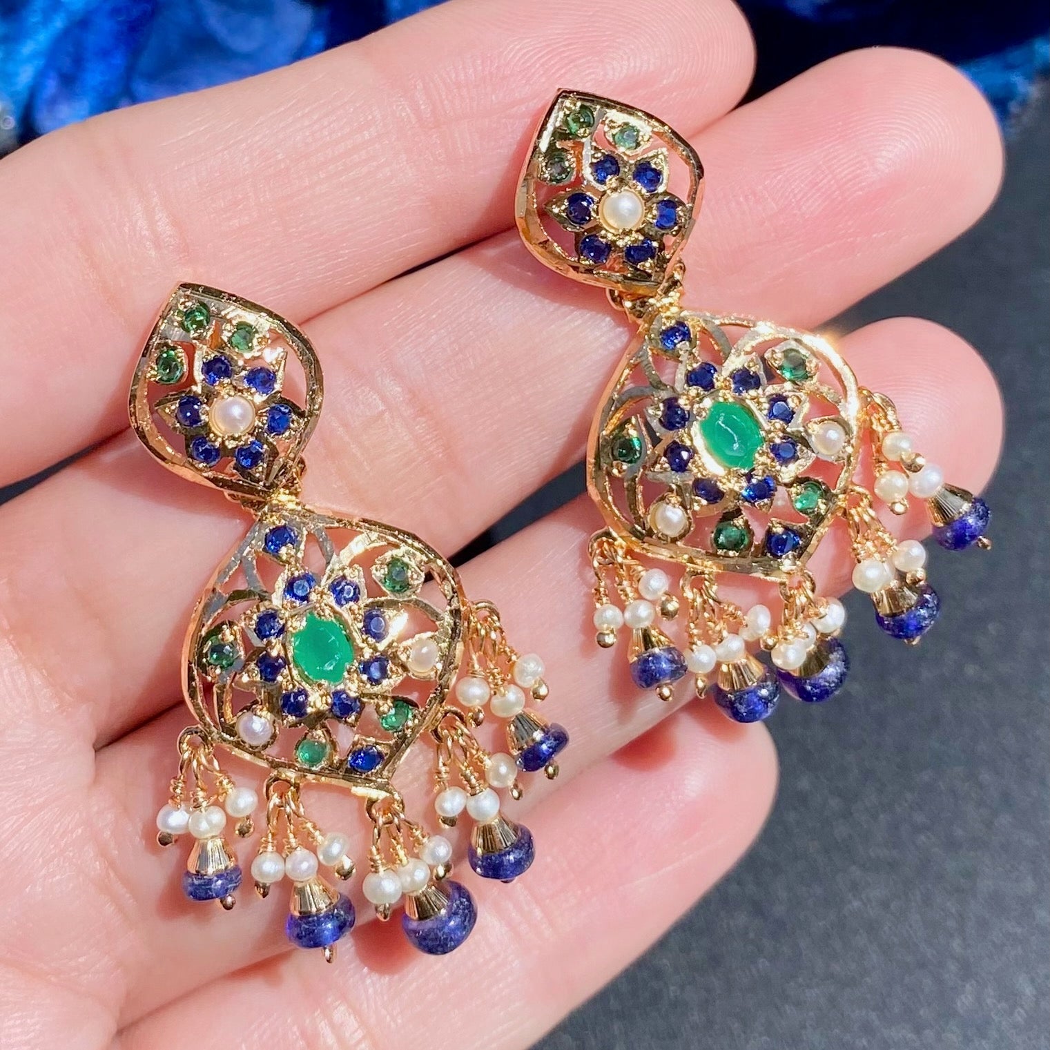 Royal Looks Pendant Set | Gold Plated on 925 Silver PS 134