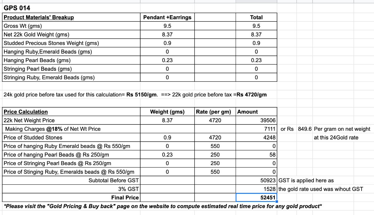 buy pearl jewelry in gold online small pendant set pearl studded rudradhan