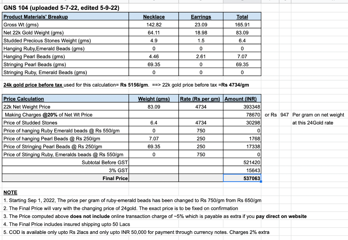 indian real gold rani haar set