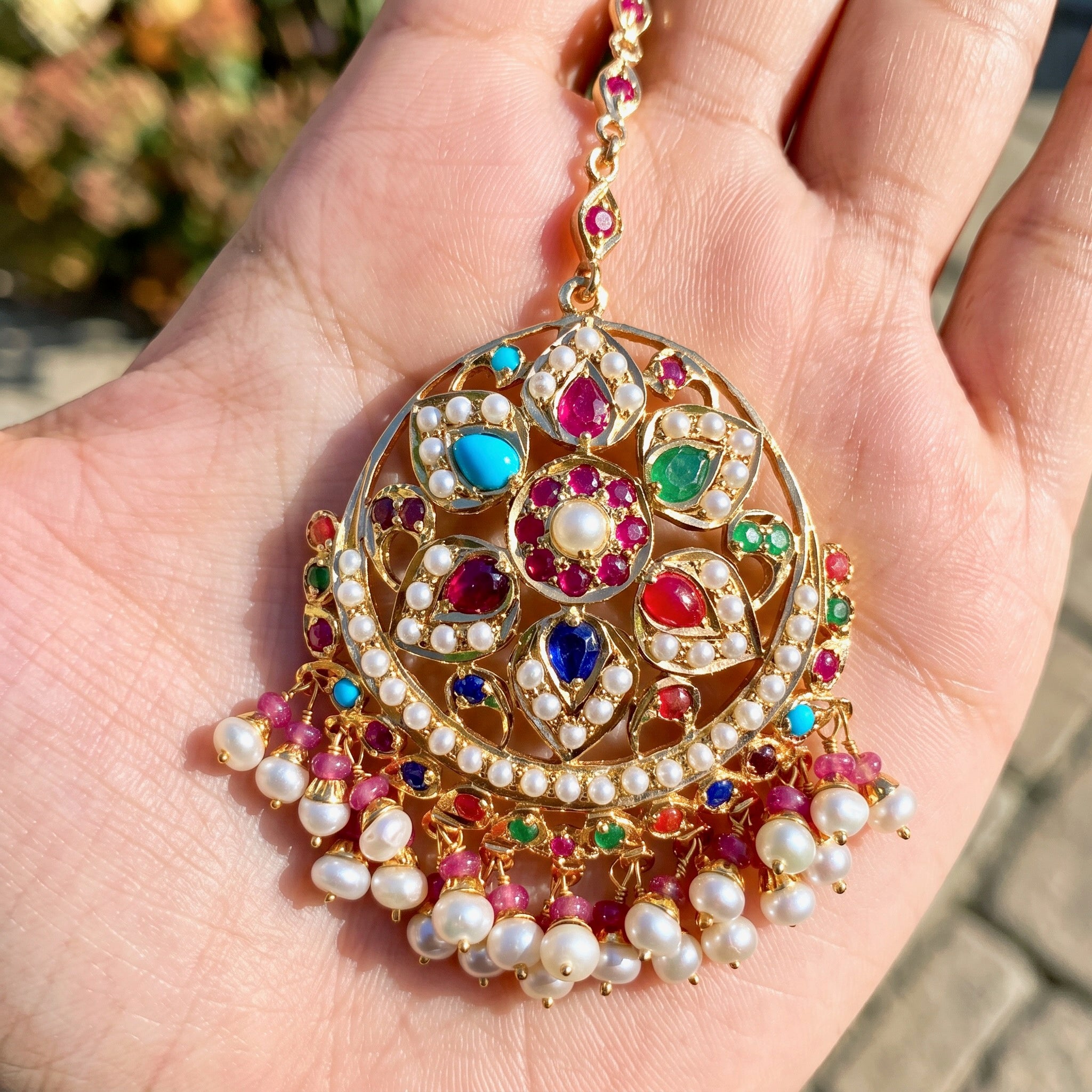 Navaratna mang teeka under 10000