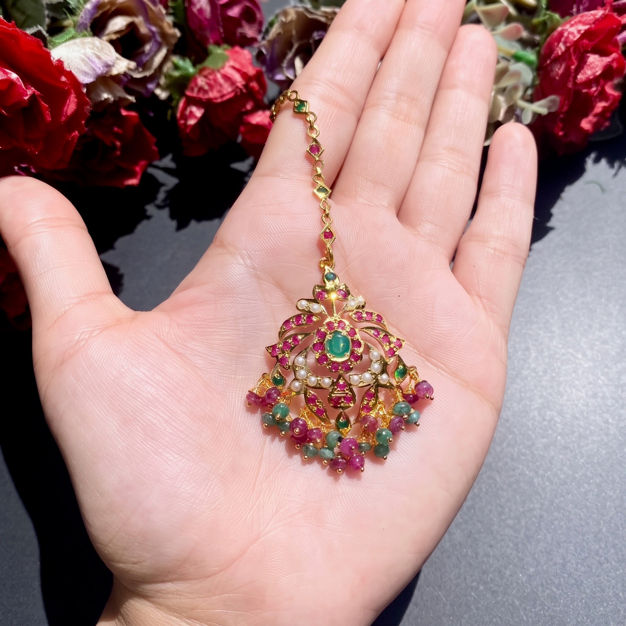 ruby emerald tikka