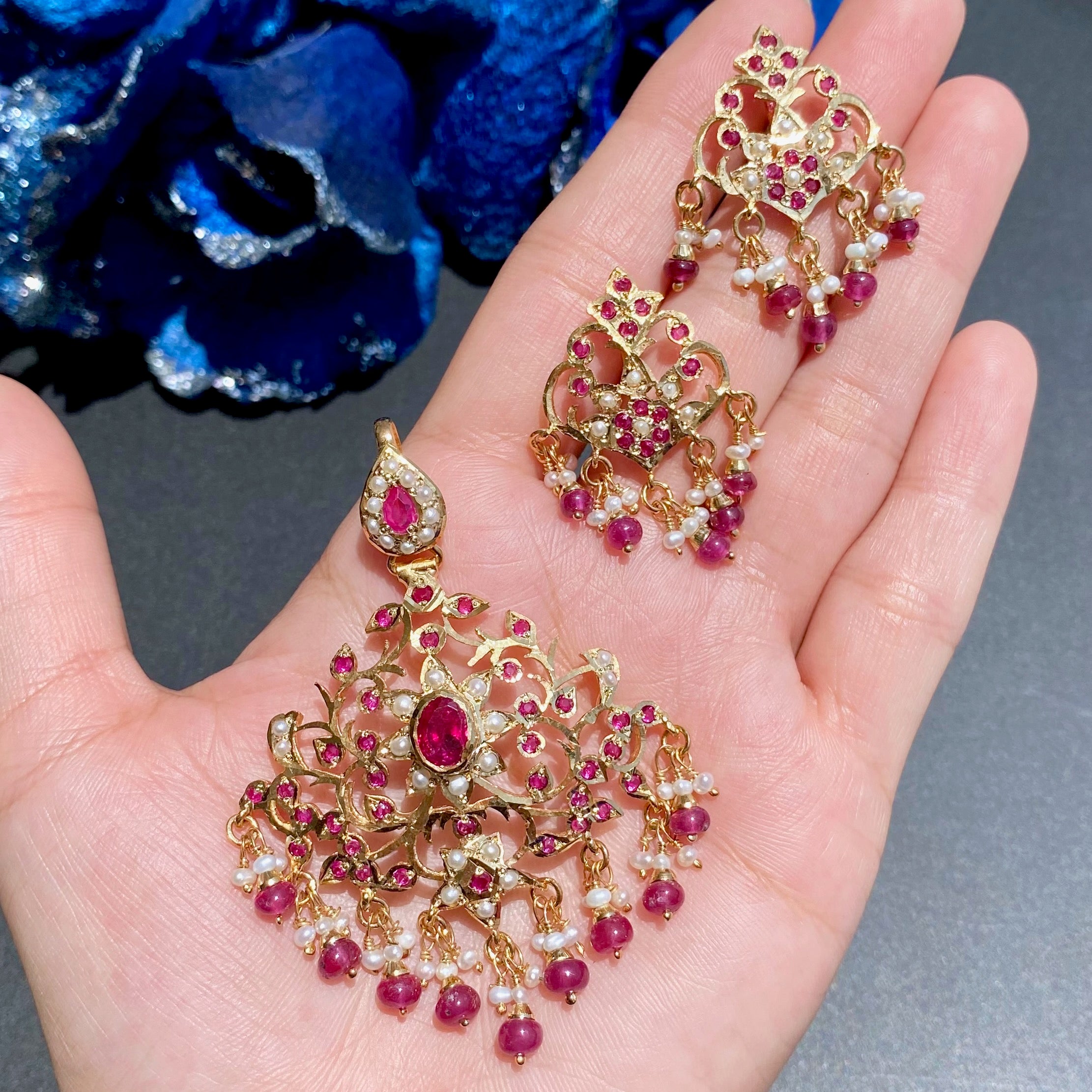 ruby locket to gift her