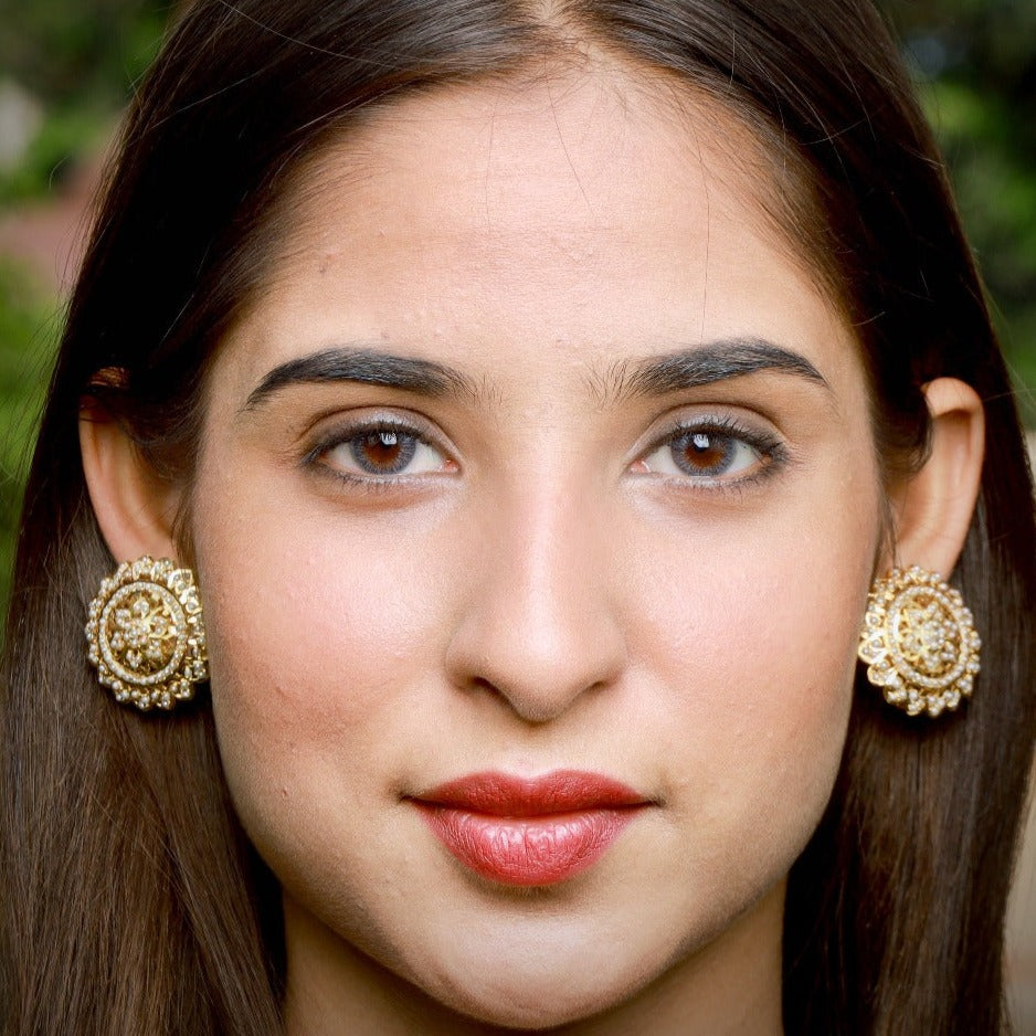 statement indian stud earrings in usa