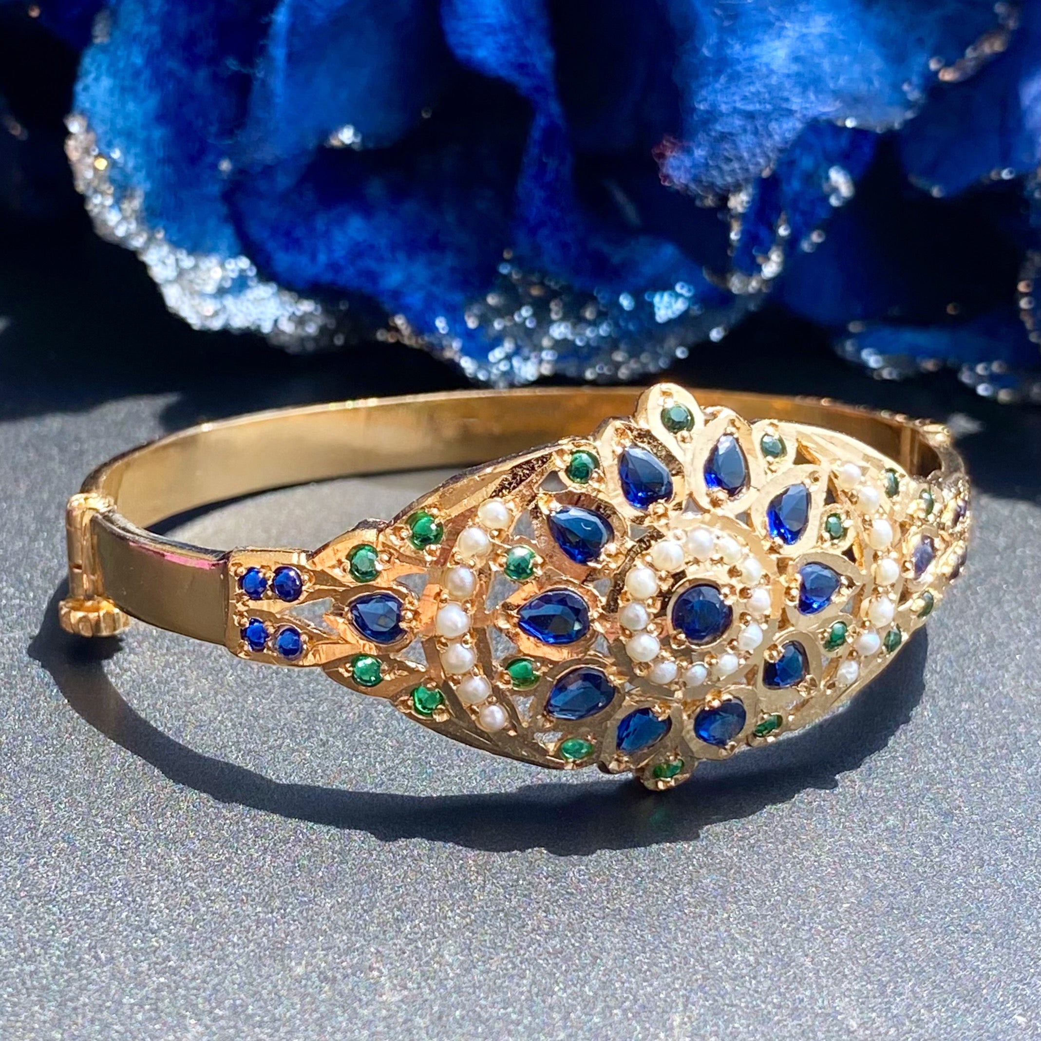 modern indian bracelet