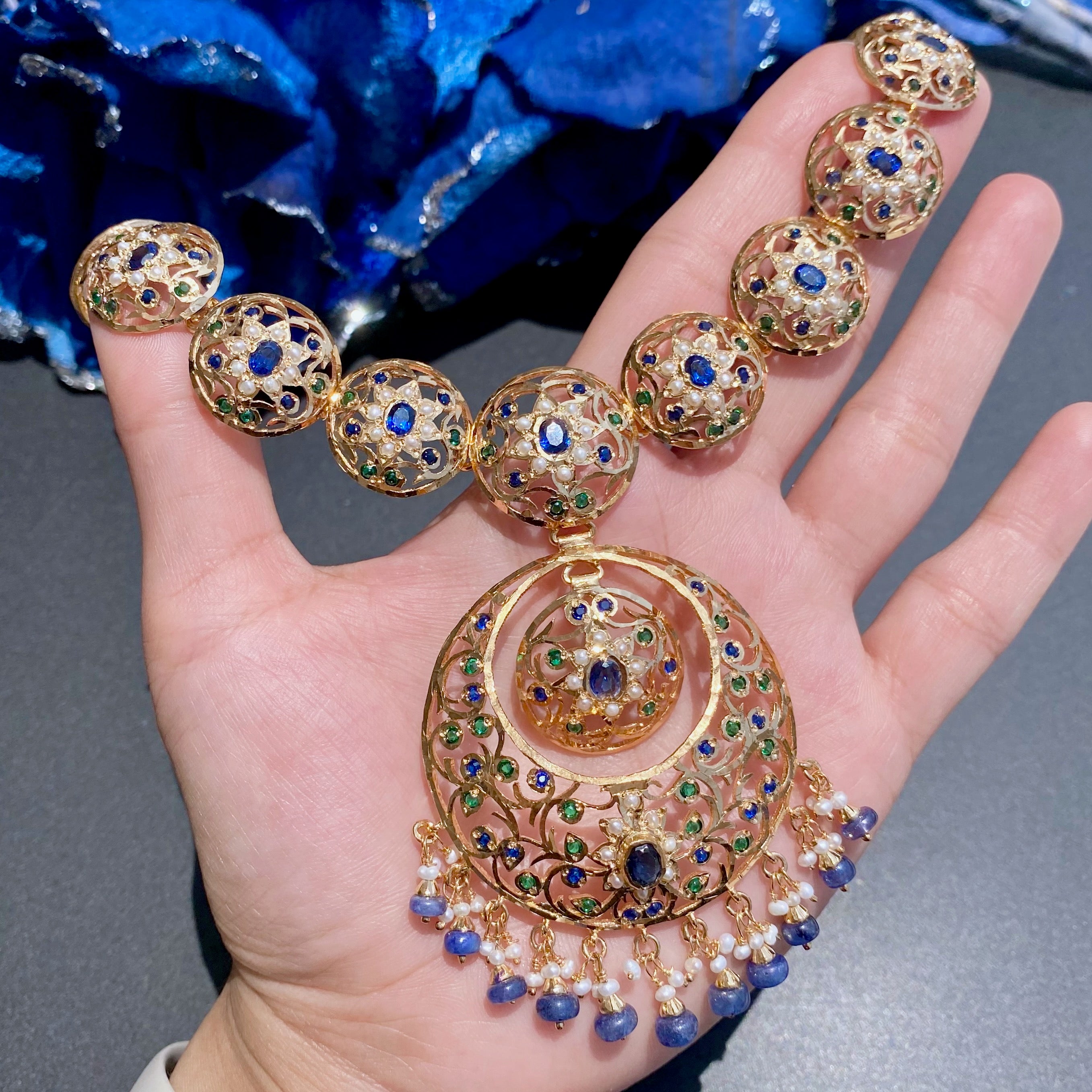 pakistani fashion necklace set online