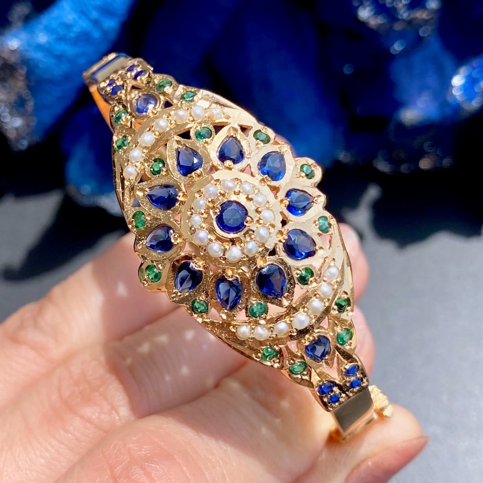 modern indian bracelet