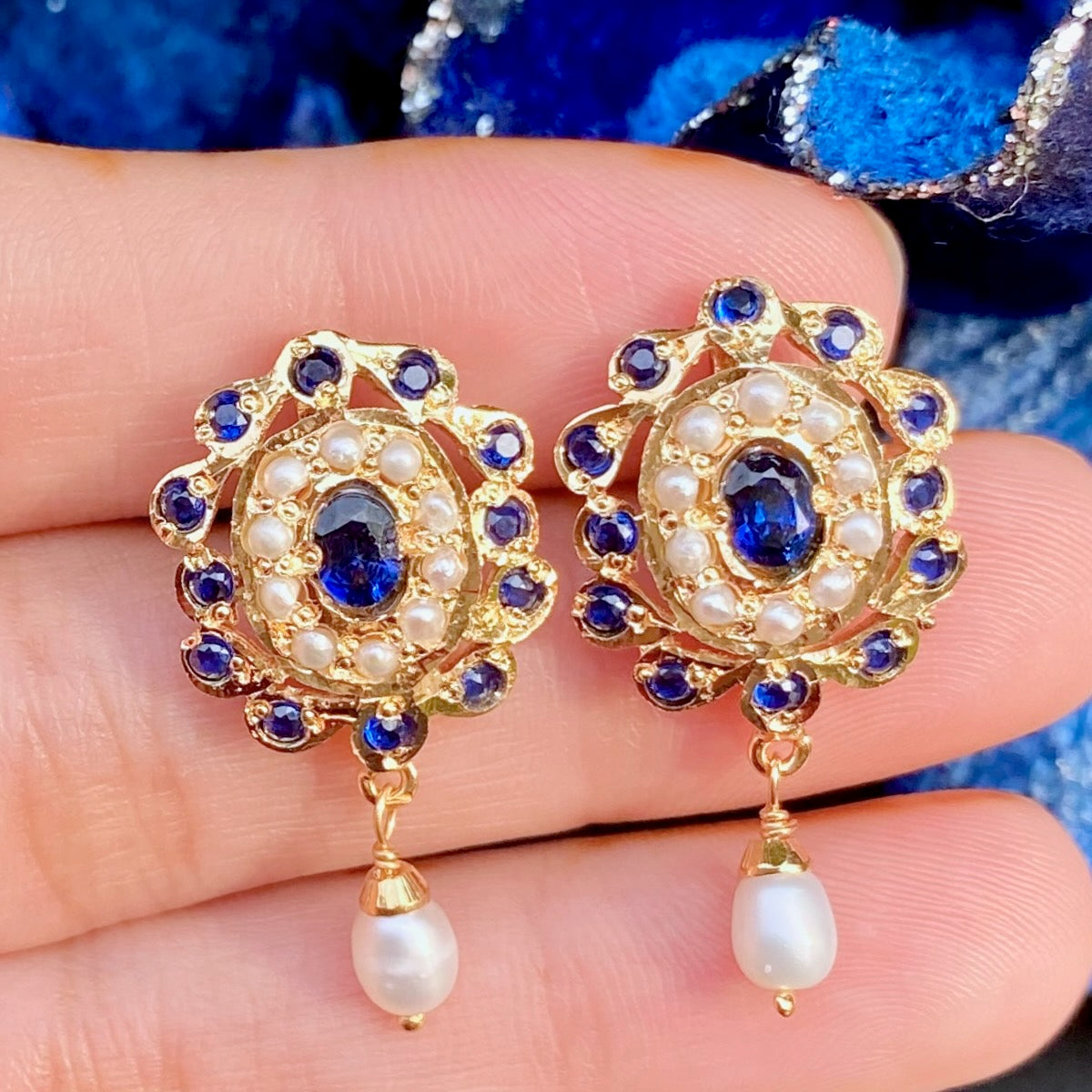 jadau tops gold plated silver