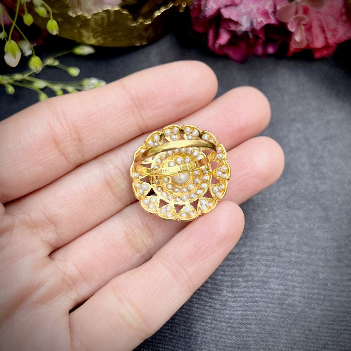 916 gold rings for women