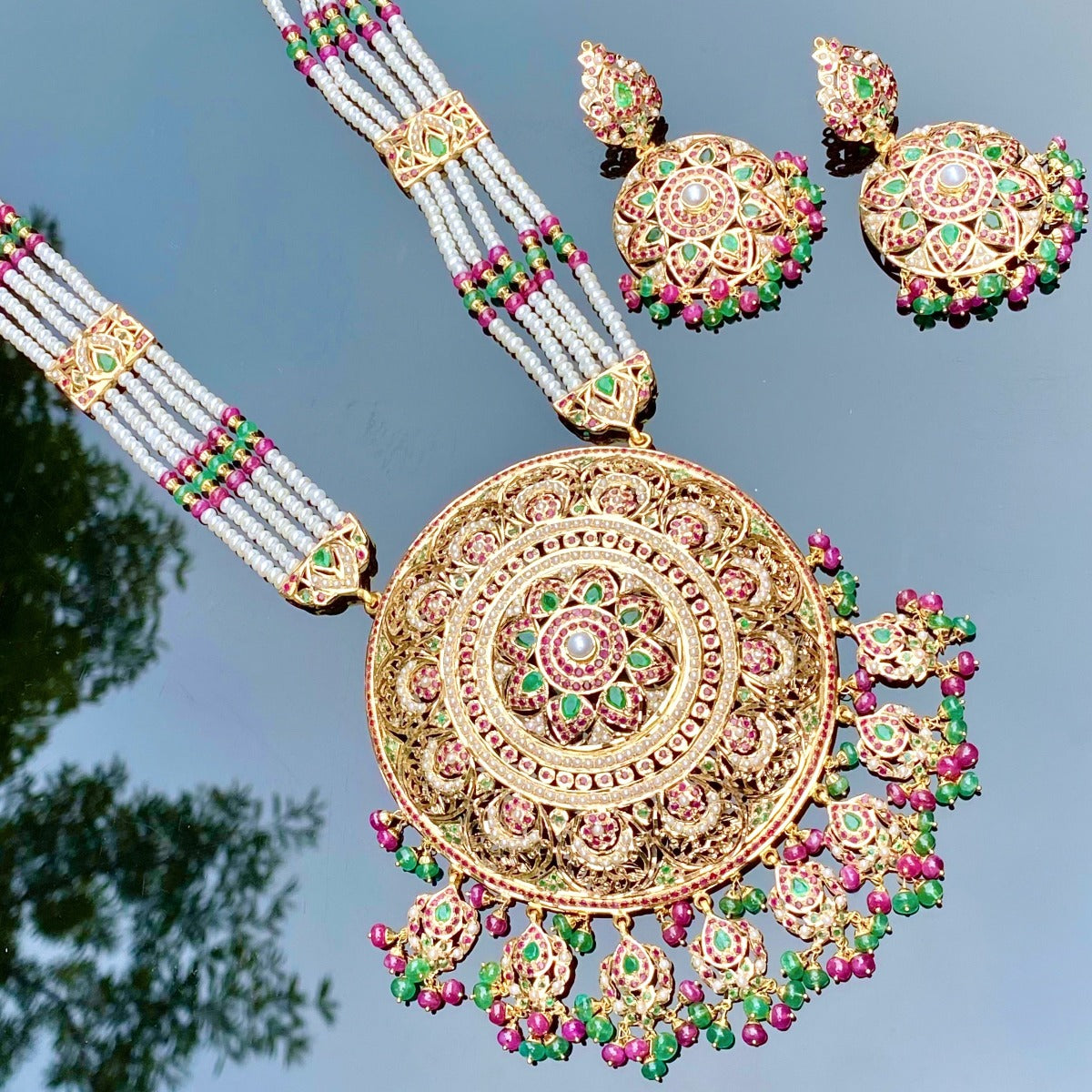 rani haar set for indian bride