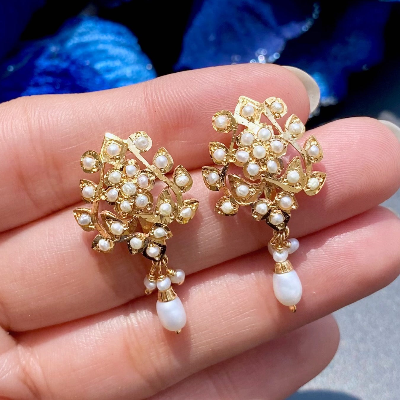 pearl sitarami necklace set