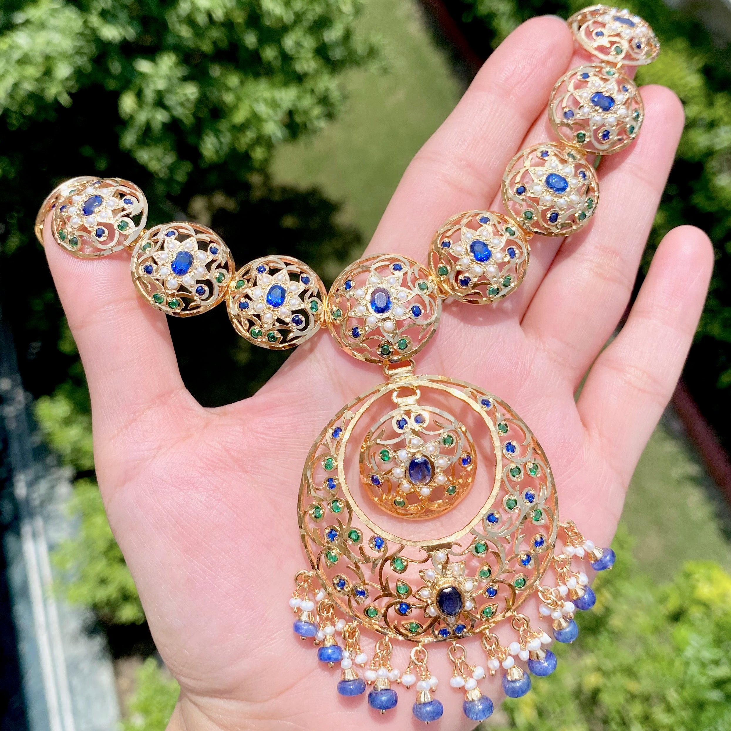 pakistani fashion necklace set online