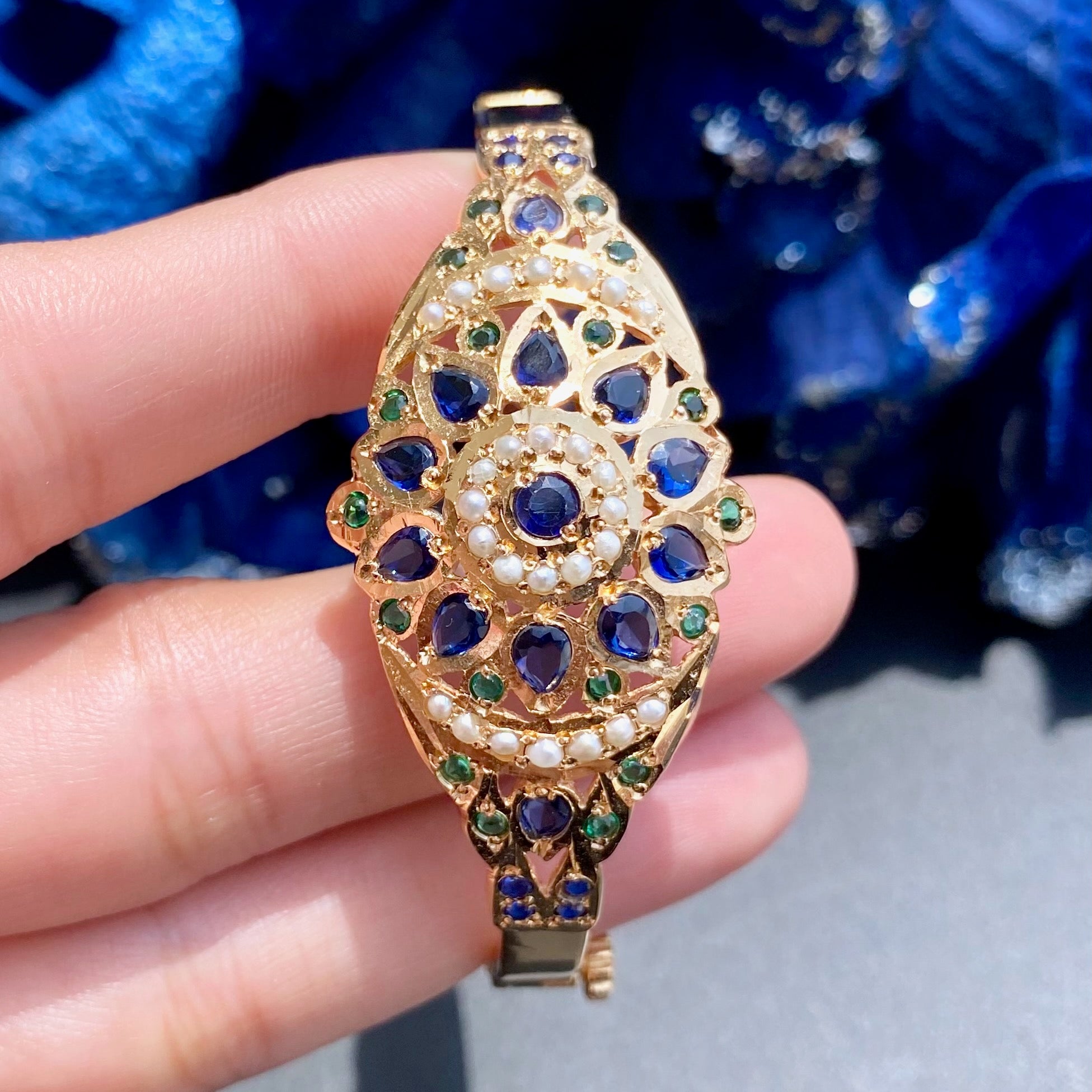 modern indian bracelet