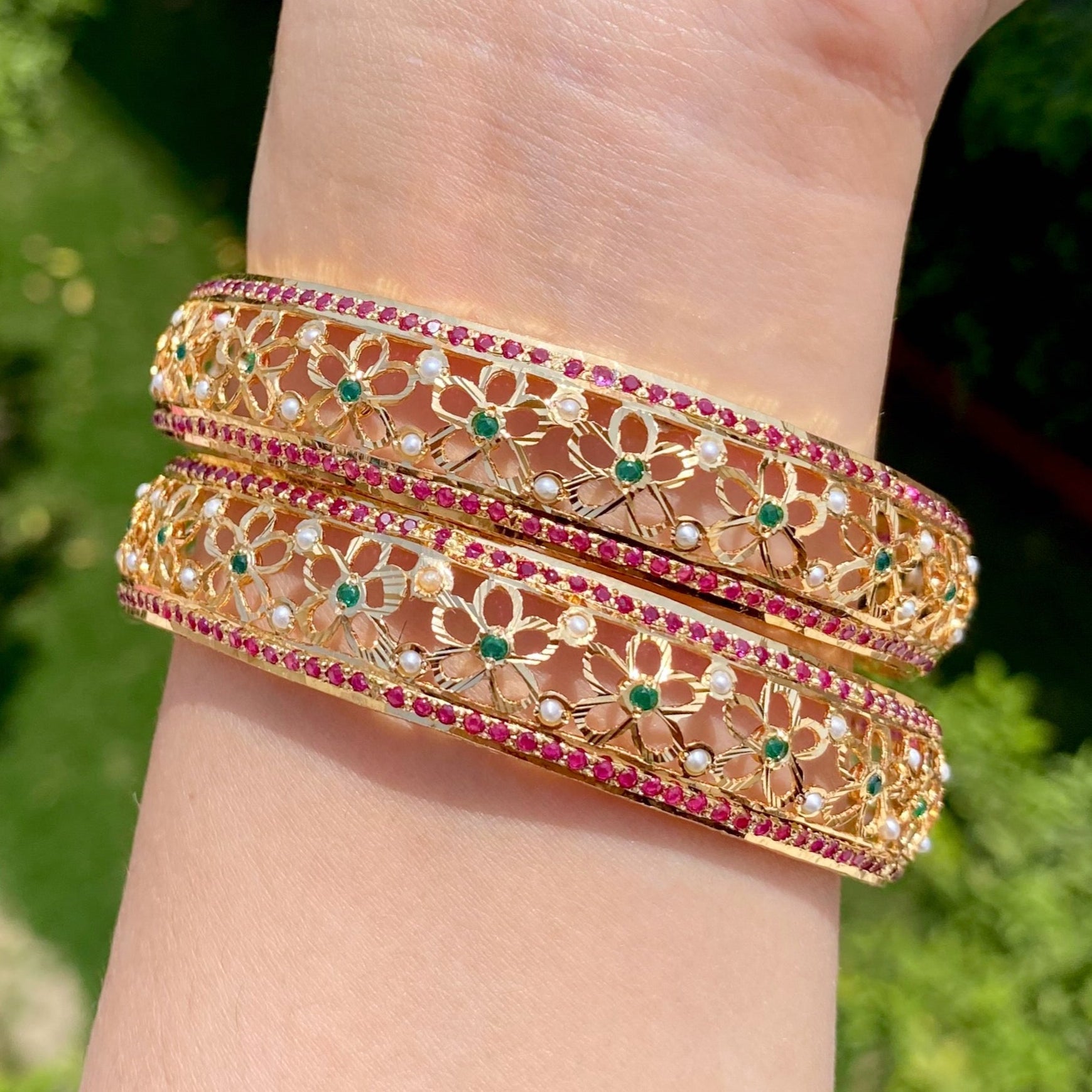womens bangles contemporary jadau design