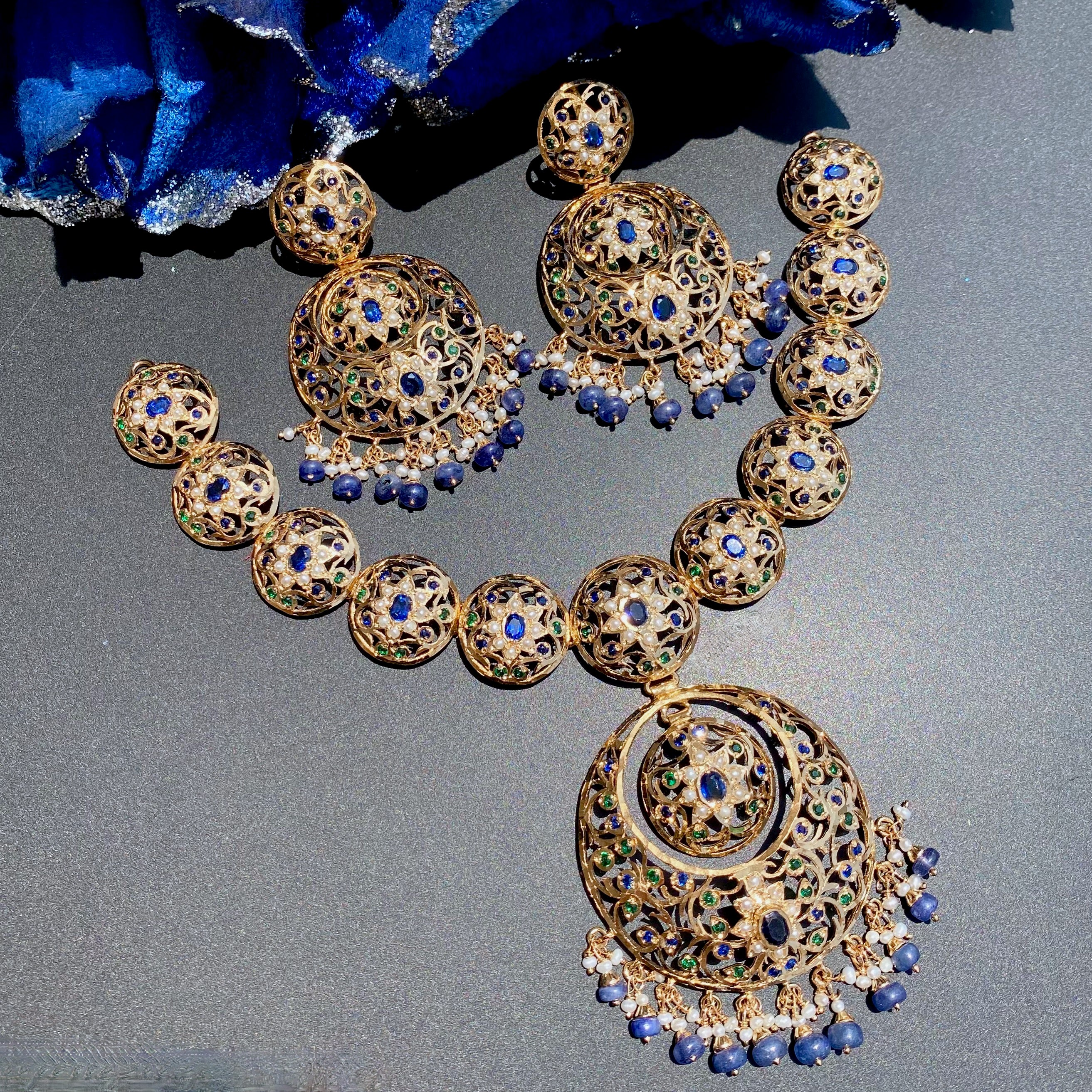 pakistani fashion necklace set online
