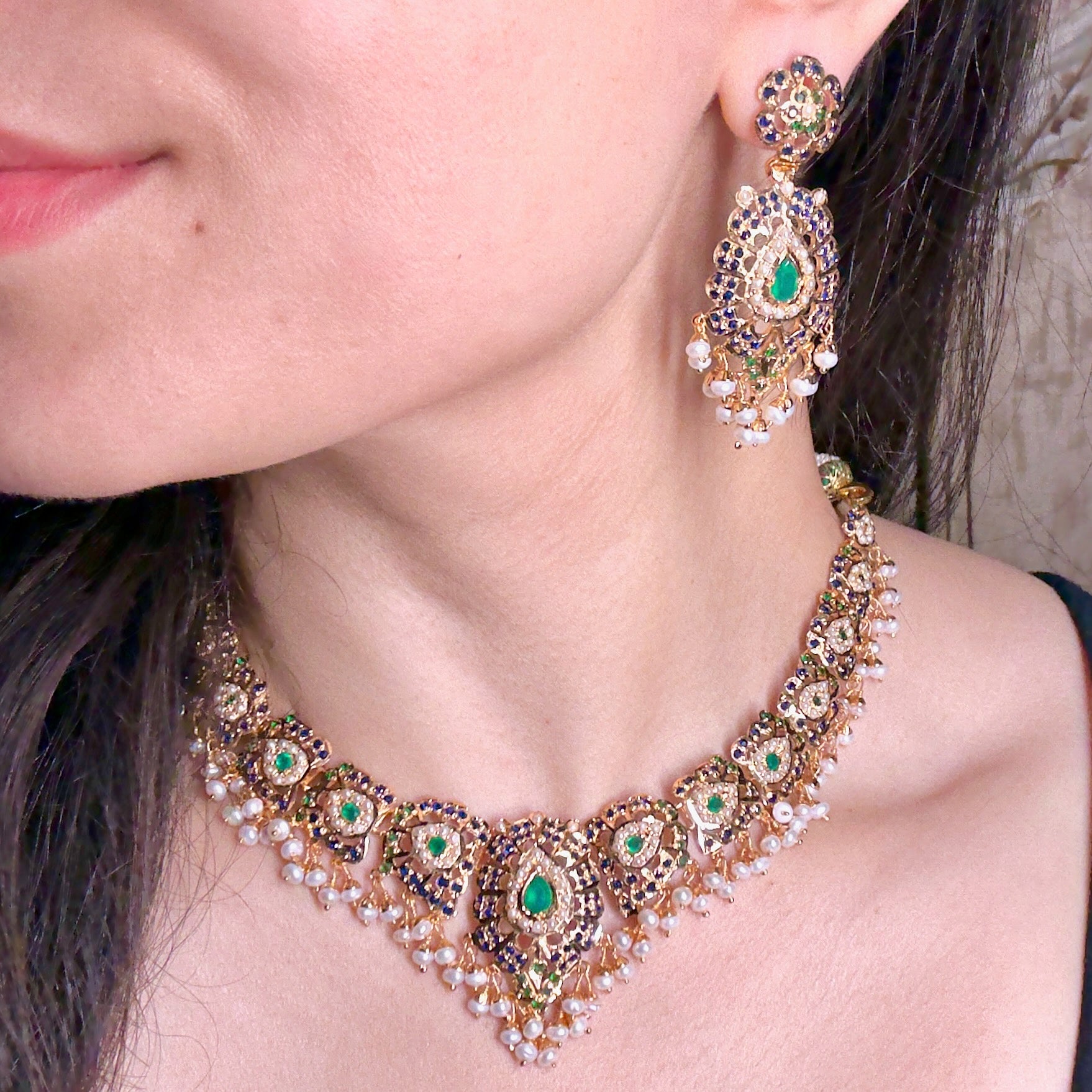 pakistani jewellery set online
