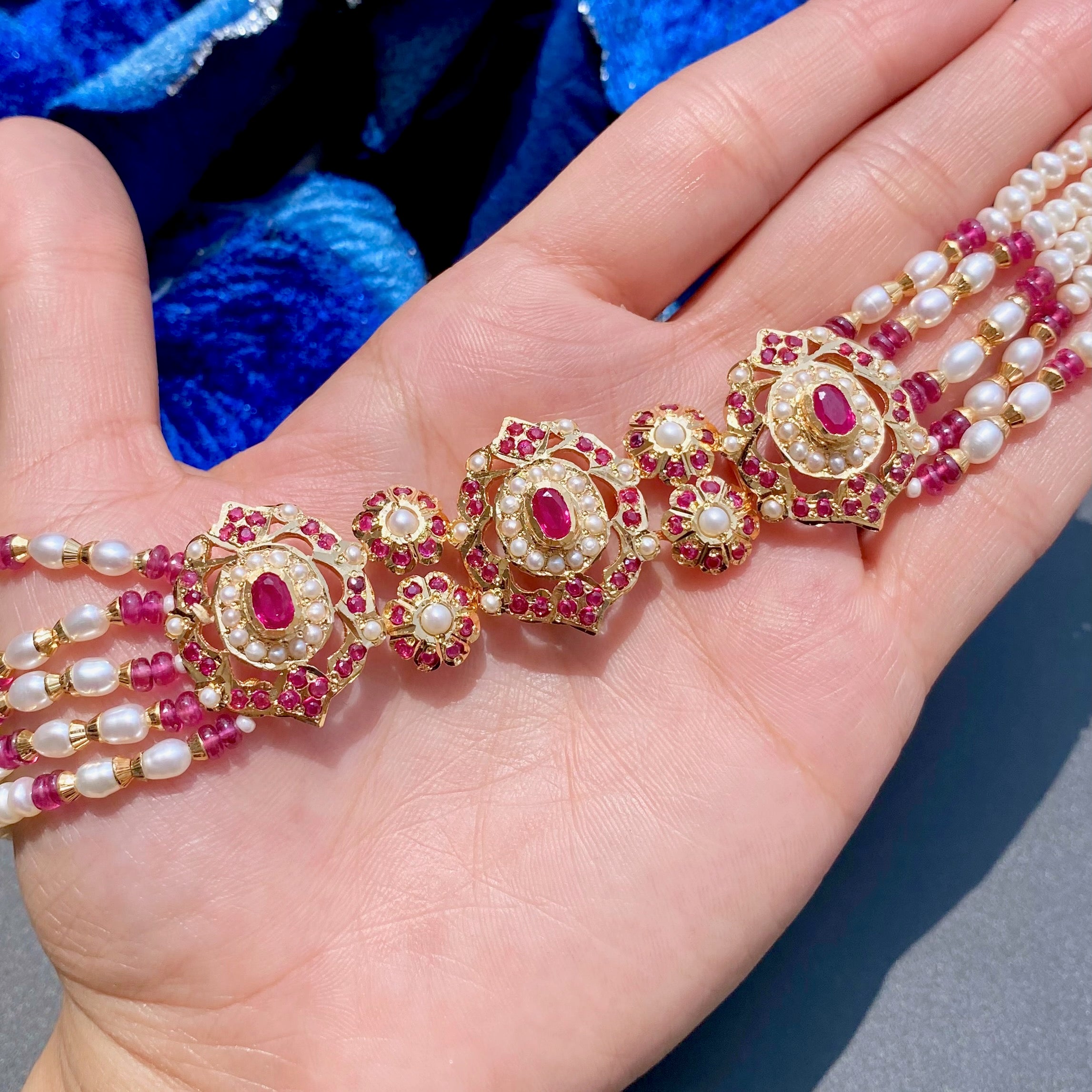 indian choker necklace set