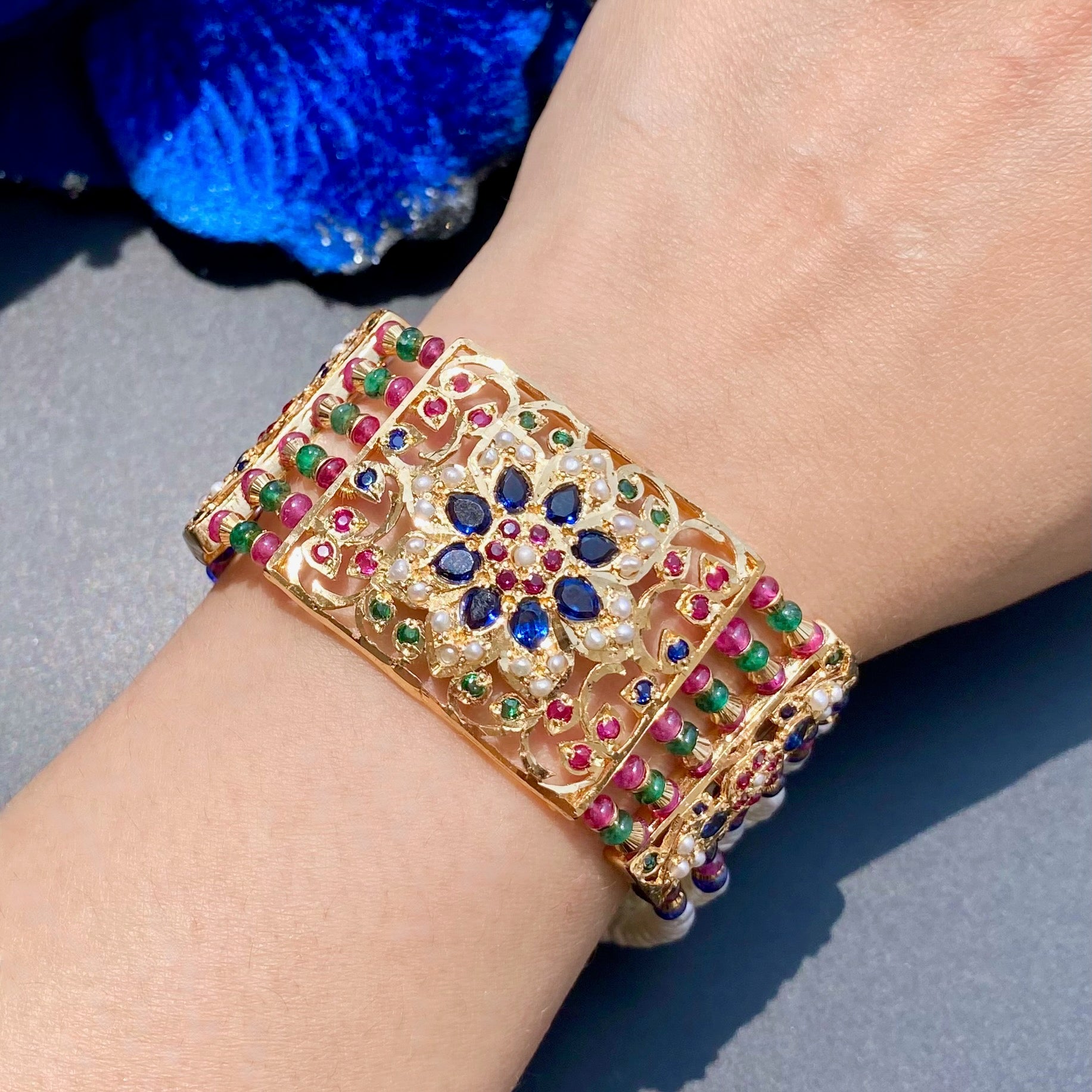 antique style indian bracelet